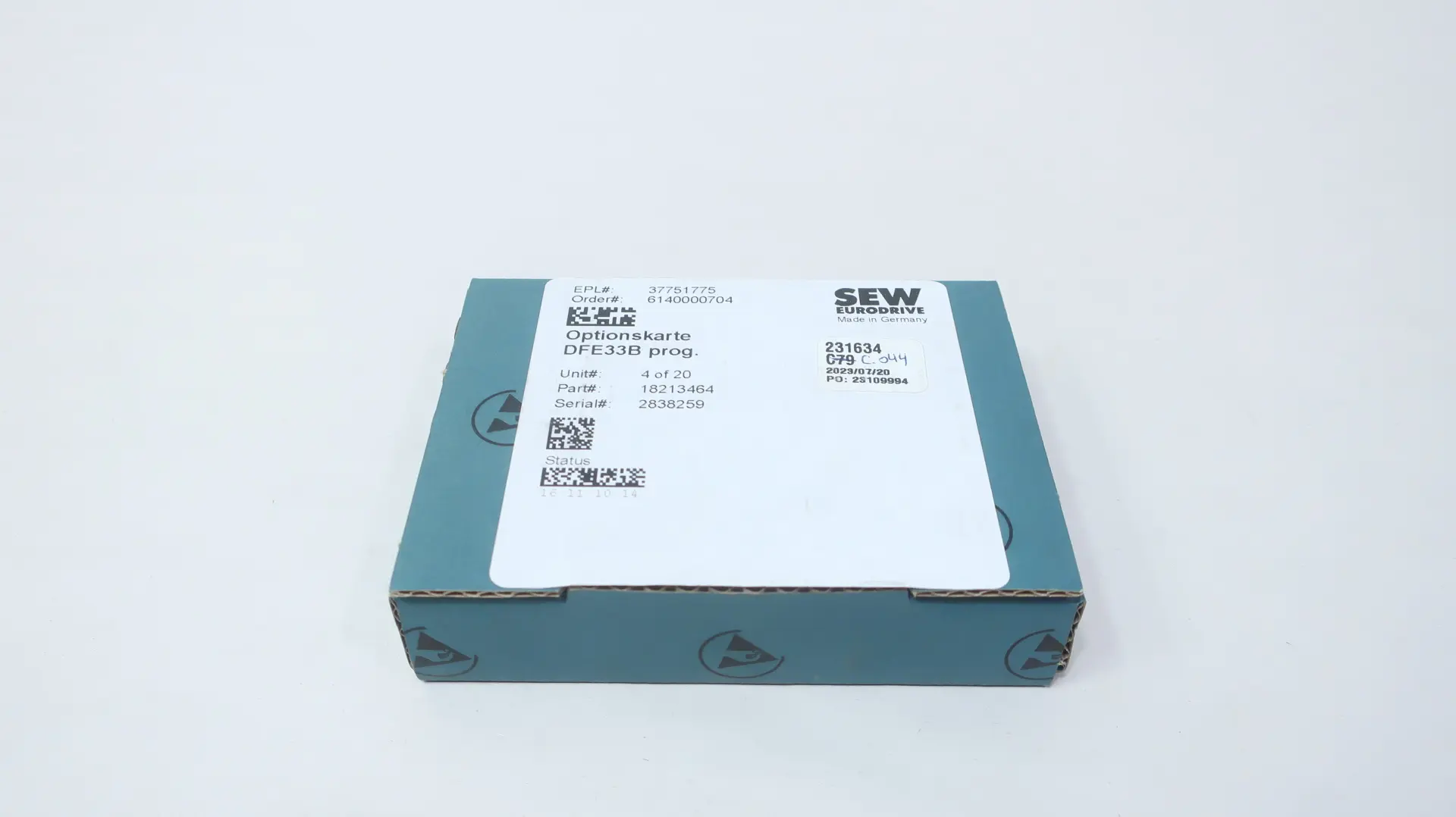 Produktfoto 1 von SEW EURODRIVE DFE33B