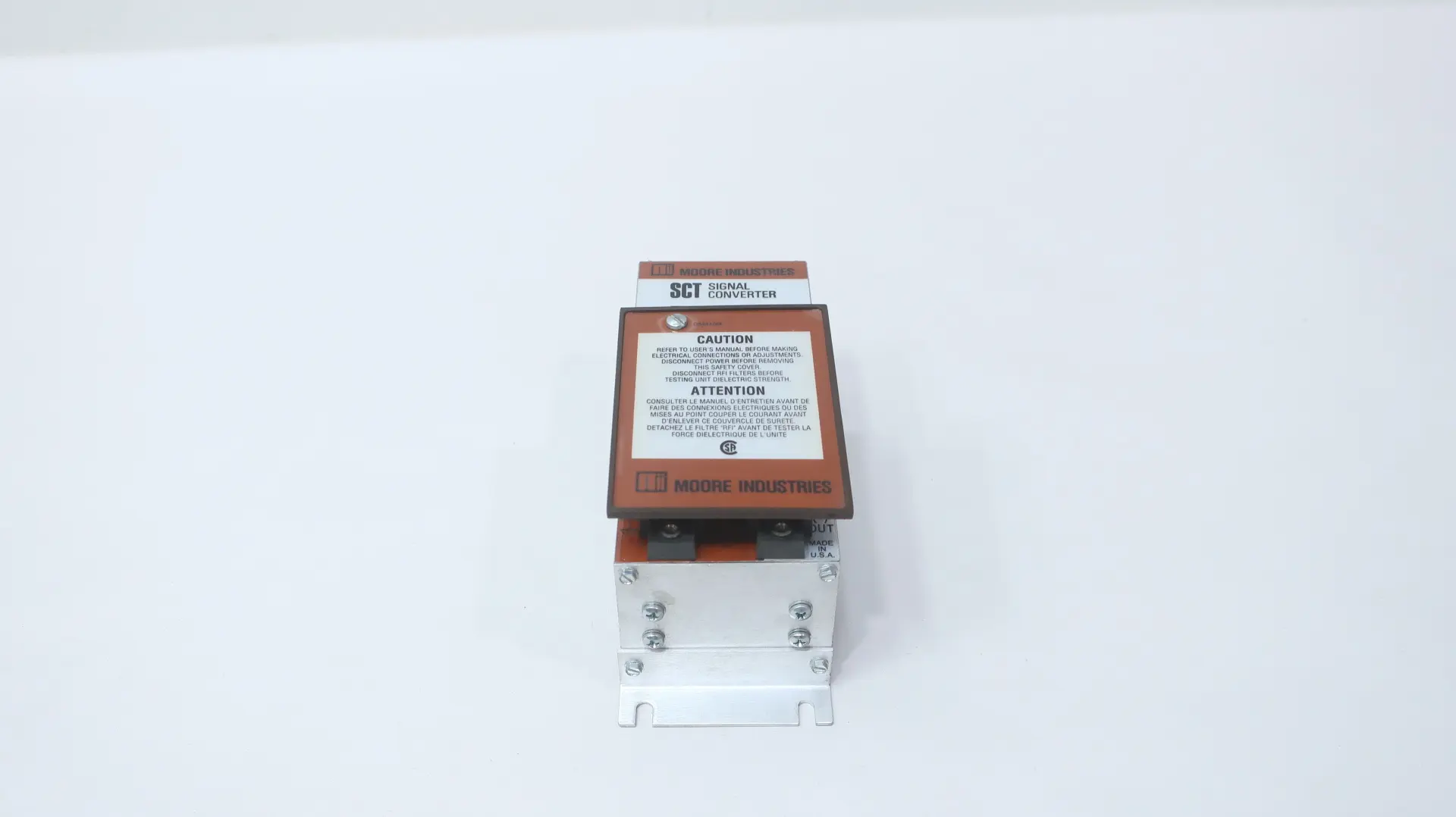 Produktfoto 1 von MOORE INDUSTRIES SCT/4-20MA/-10VTO+10V/117AC-B0