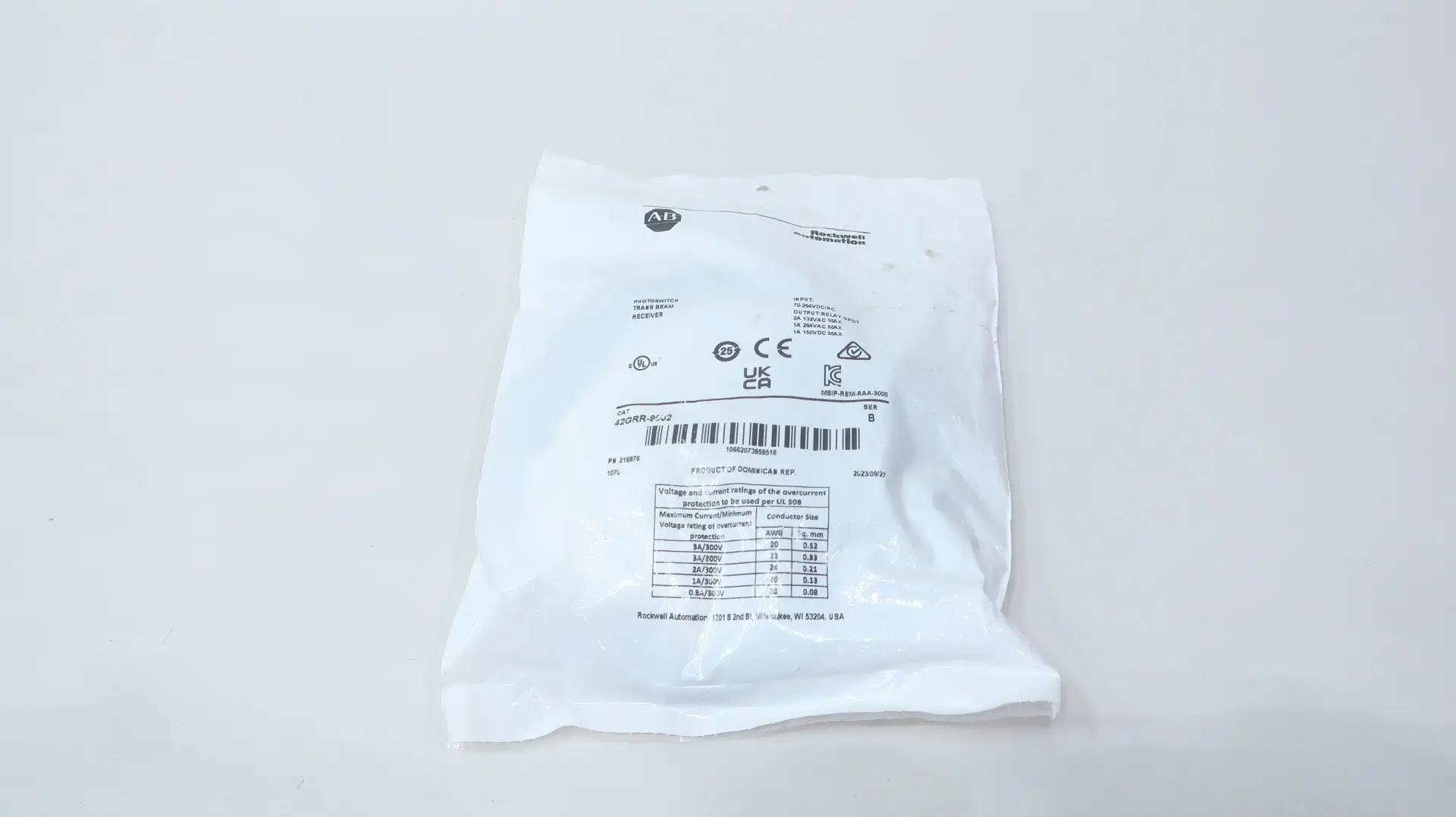 Produktfoto 1 von ALLEN BRADLEY 42GRR-9002