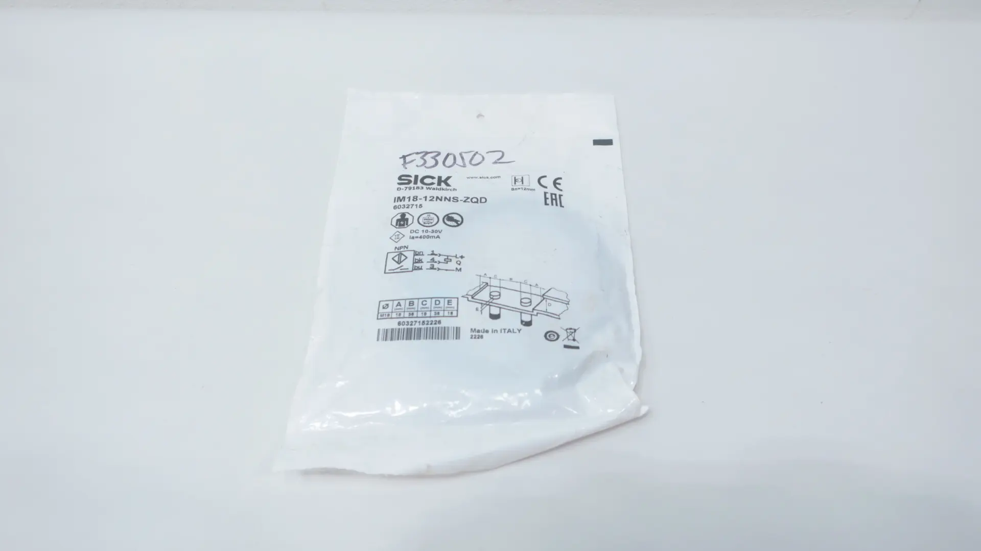 Produktfoto 1 von SICK IM18-12NNS-ZQD
