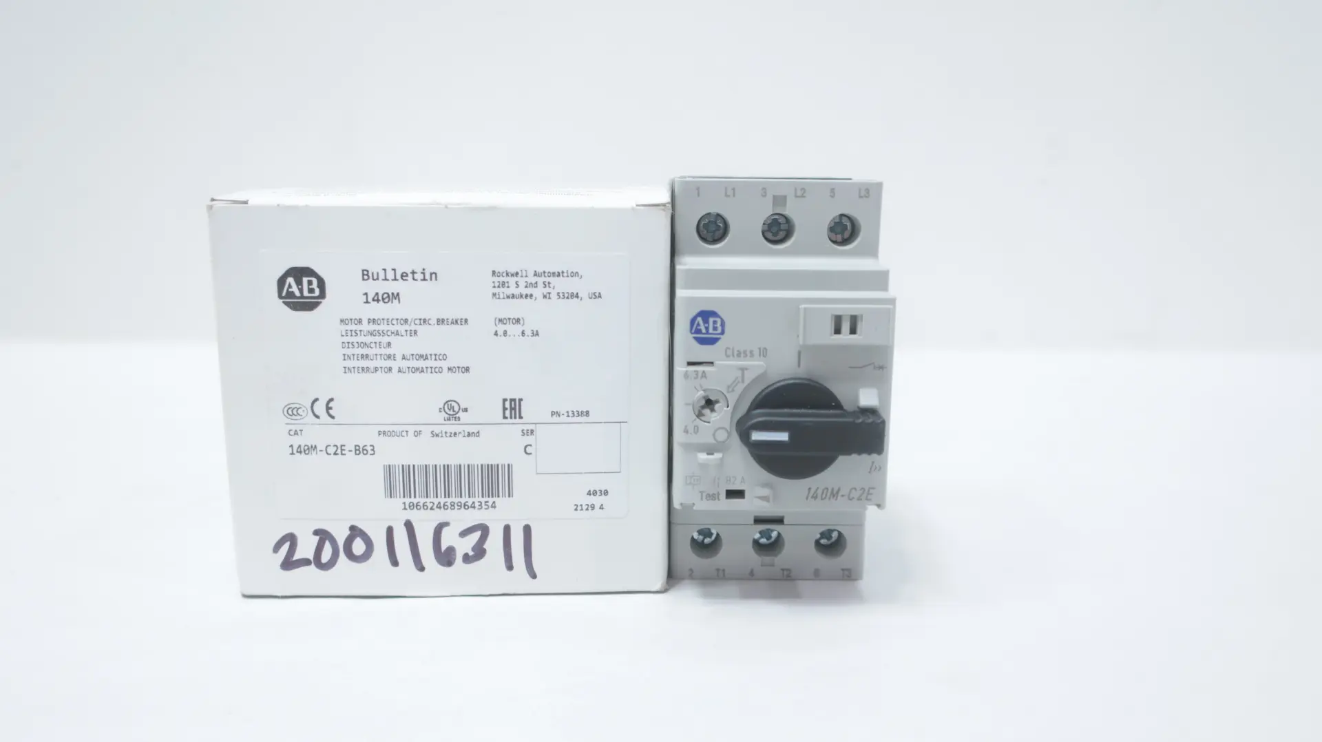 Produktfoto 1 von ALLEN BRADLEY 140M-C2E-B63
