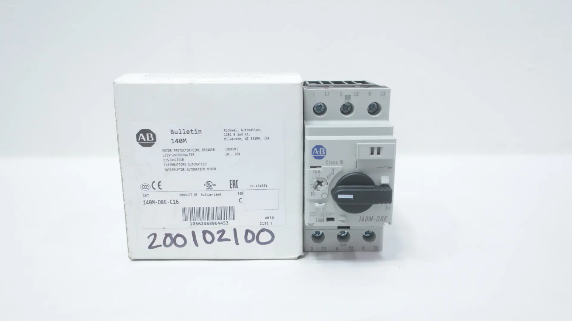 Produktfoto 1 von ALLEN BRADLEY 140M-D8E-C16