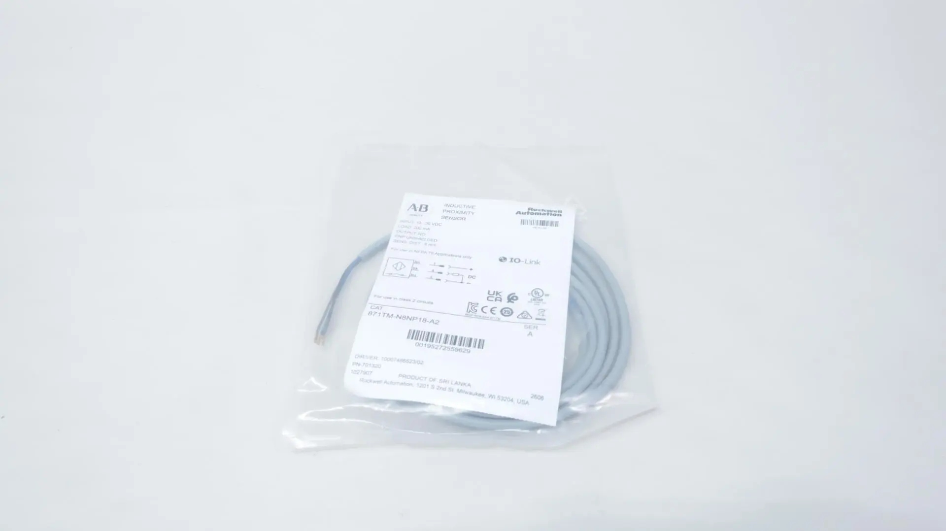 Produktfoto 1 von ALLEN BRADLEY 871TM-N8NP18-A2