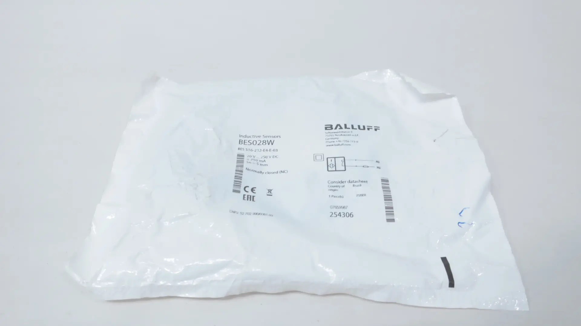 Produktfoto 1 von BALLUFF BES028W BES 516-212-E4-E-03
