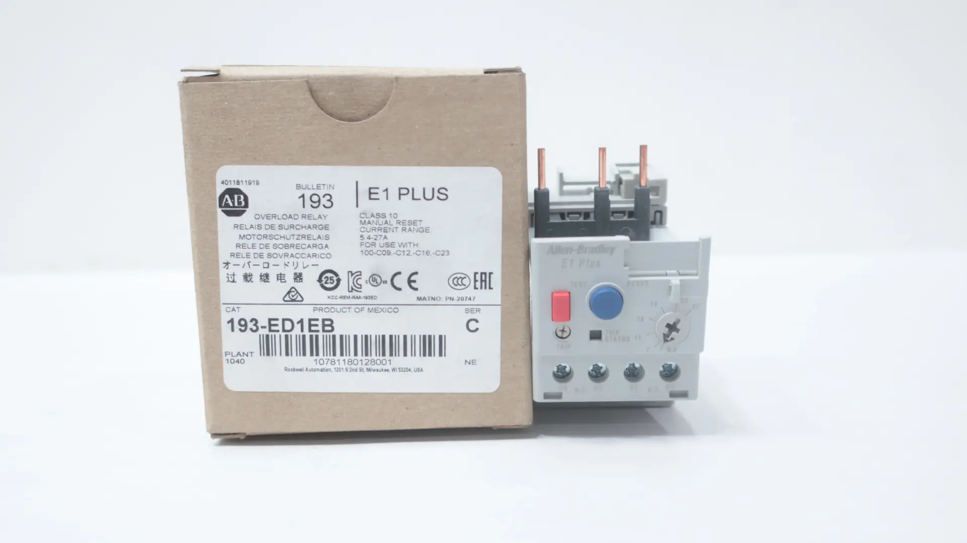 Produktfoto 1 von ALLEN BRADLEY 193-ED1EB