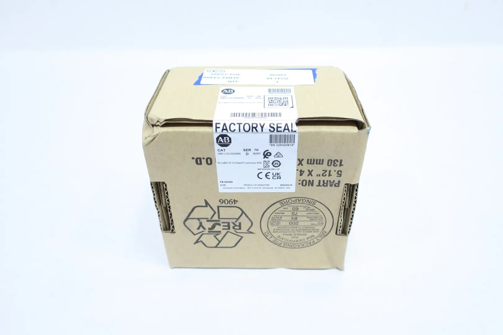 Produktfoto 1 von ALLEN BRADLEY 2080-LC20-20QWBR