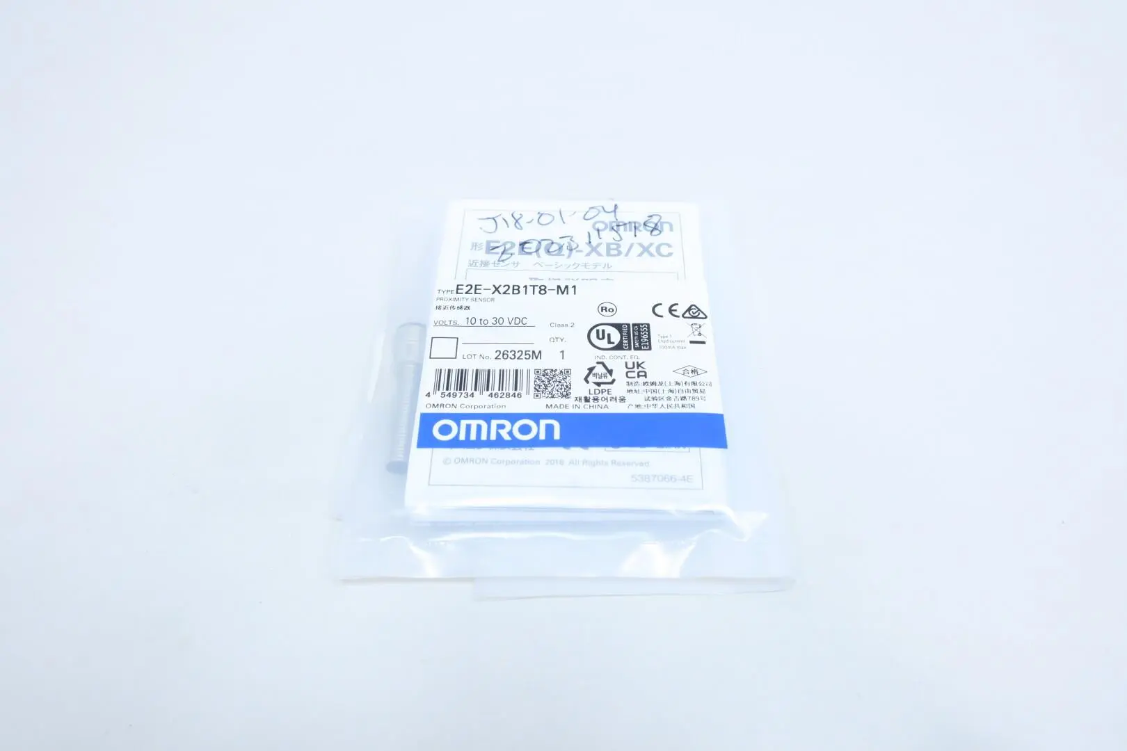 Produktfoto 1 von OMRON E2E-X2B1T8-M1