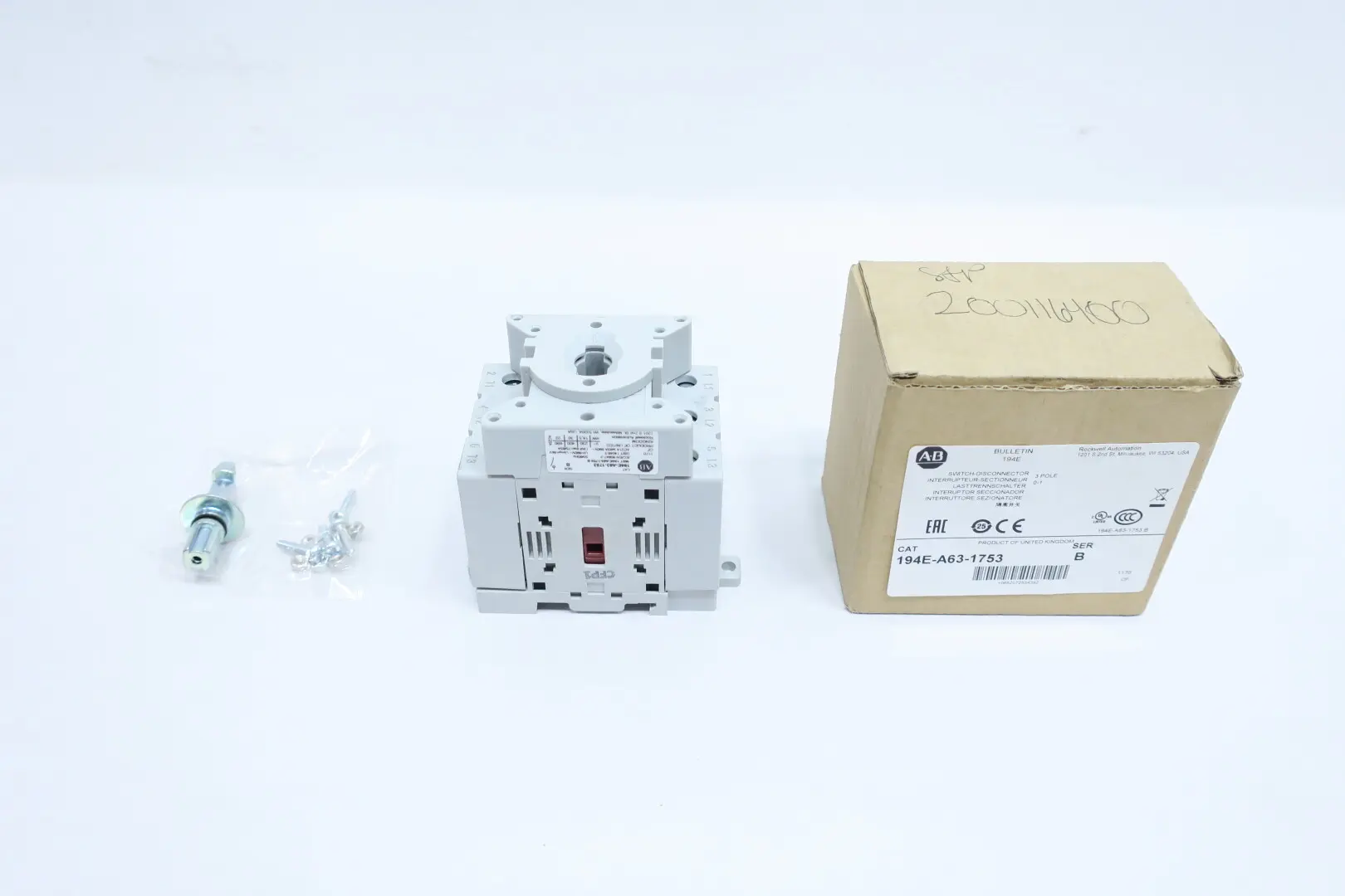 Produktfoto 1 von ALLEN BRADLEY 194E-A63-1753