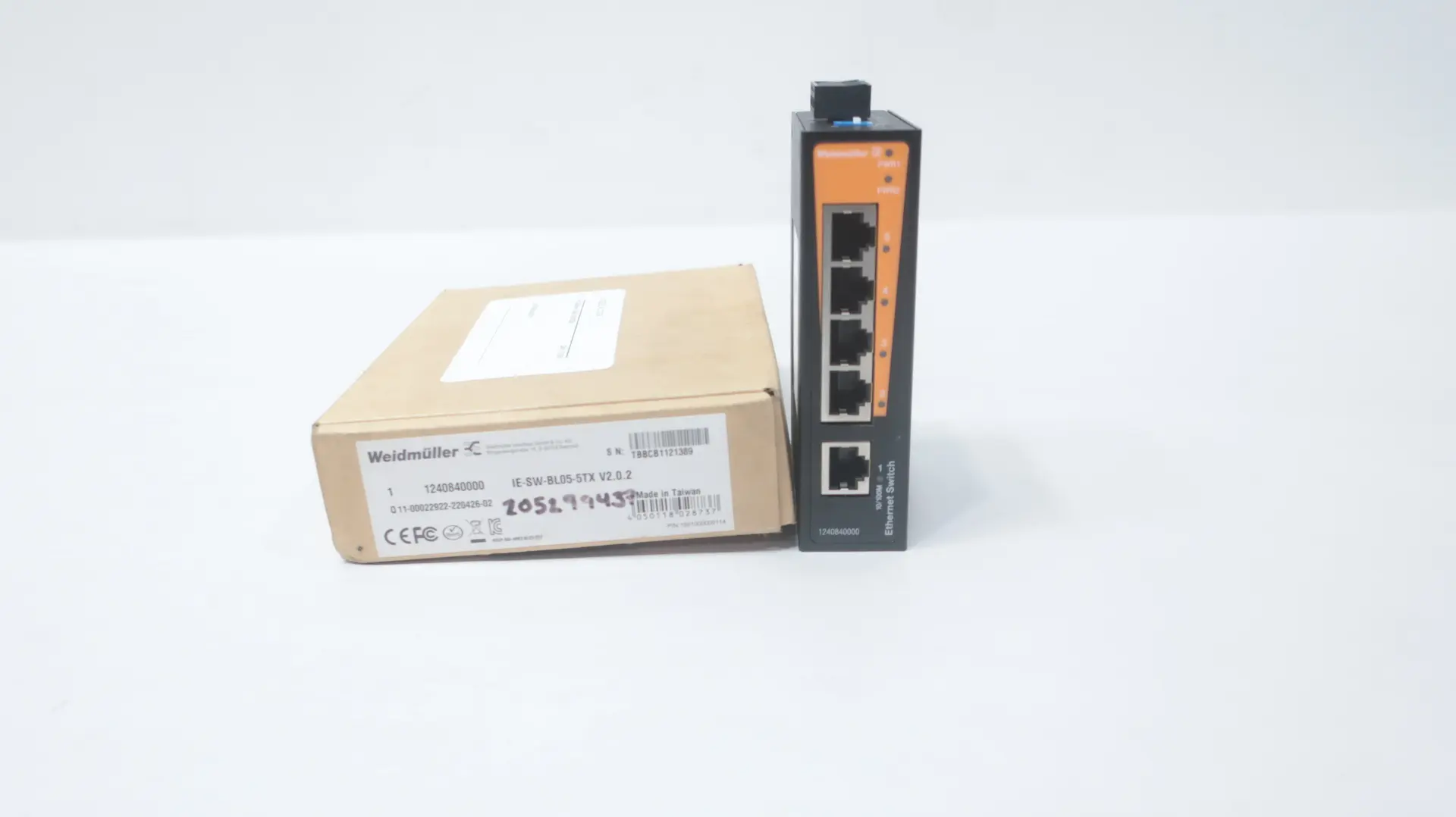 Produktfoto 1 von WEIDMULLER IE-SW-BL05-5TX