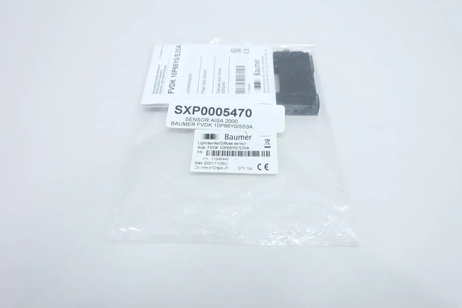 Produktfoto 1 von BAUMER FVDK 10P66Y0/S35A