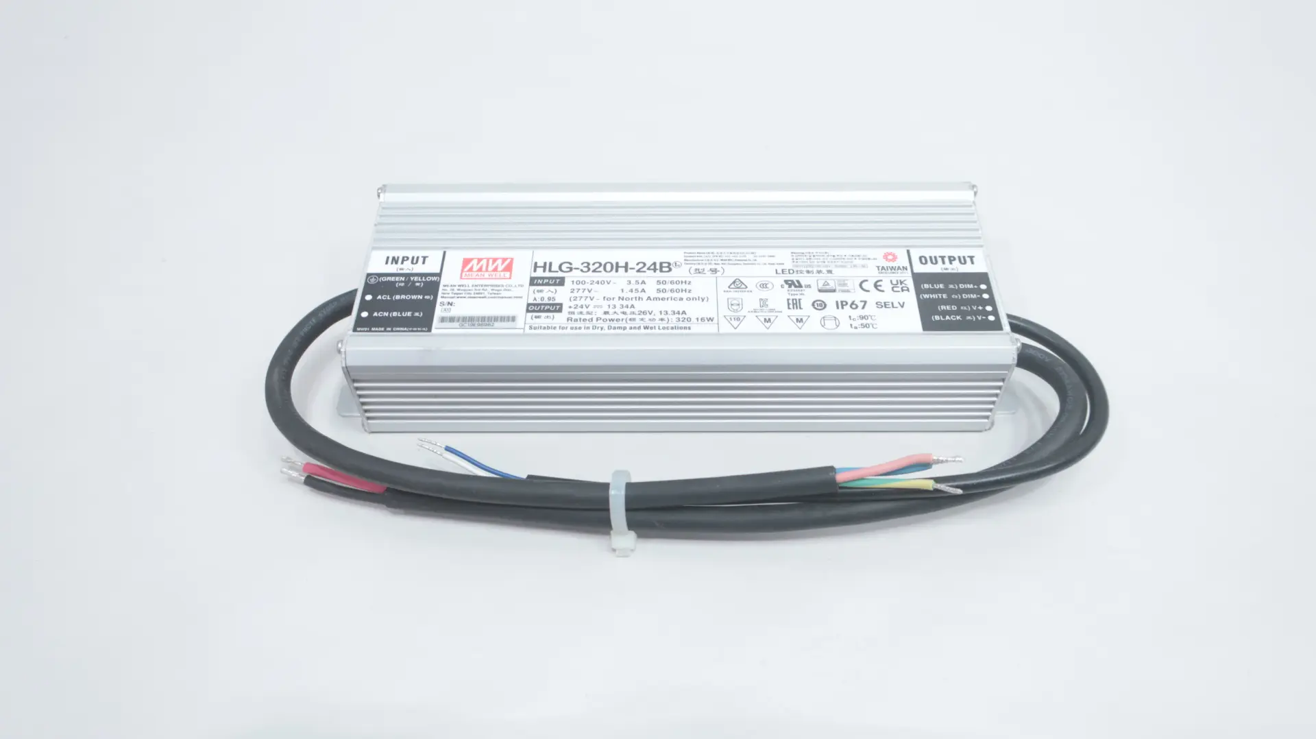 Produktfoto 1 von MEAN WELL HLG-320H-24B