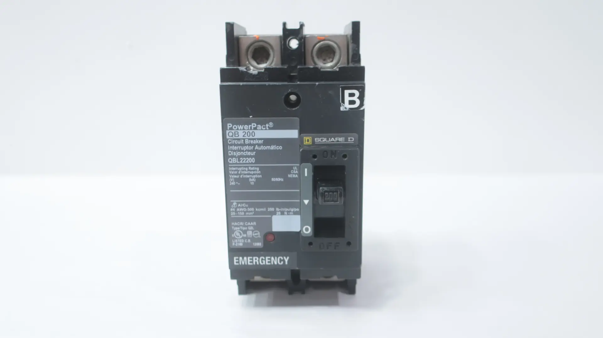 Produktfoto 1 von SQUARE D QBL22200