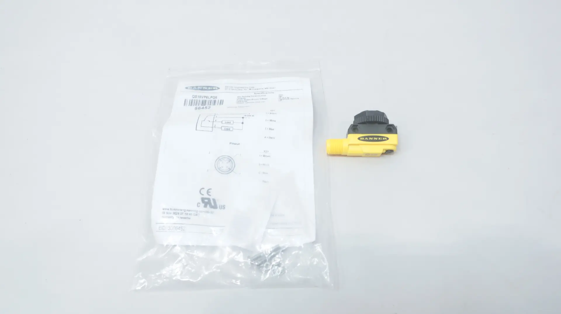 Produktfoto 1 von BANNER QS18VP6LPQ8
