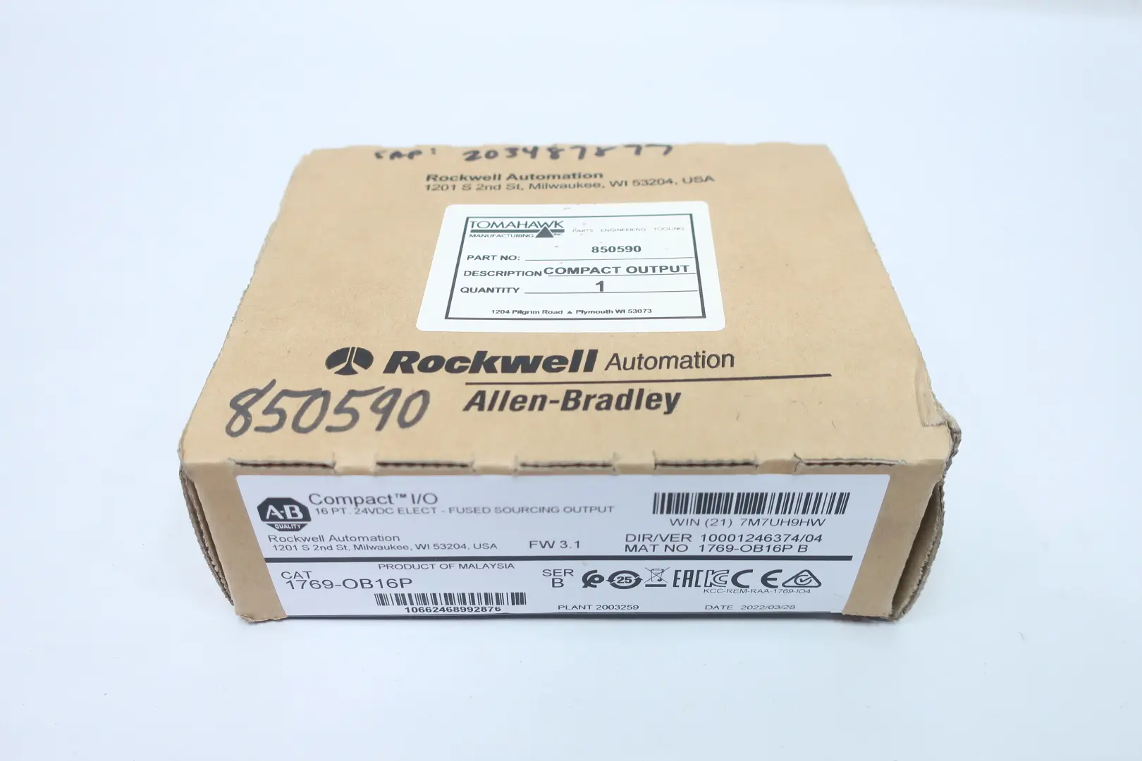 Produktfoto 1 von ALLEN BRADLEY 1769-OB16P