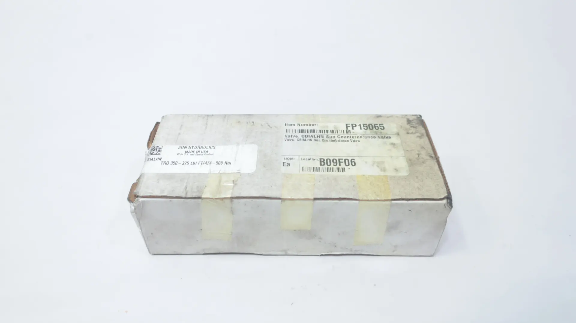 Produktfoto 1 von SUN HYDRAULICS CBIALHN
