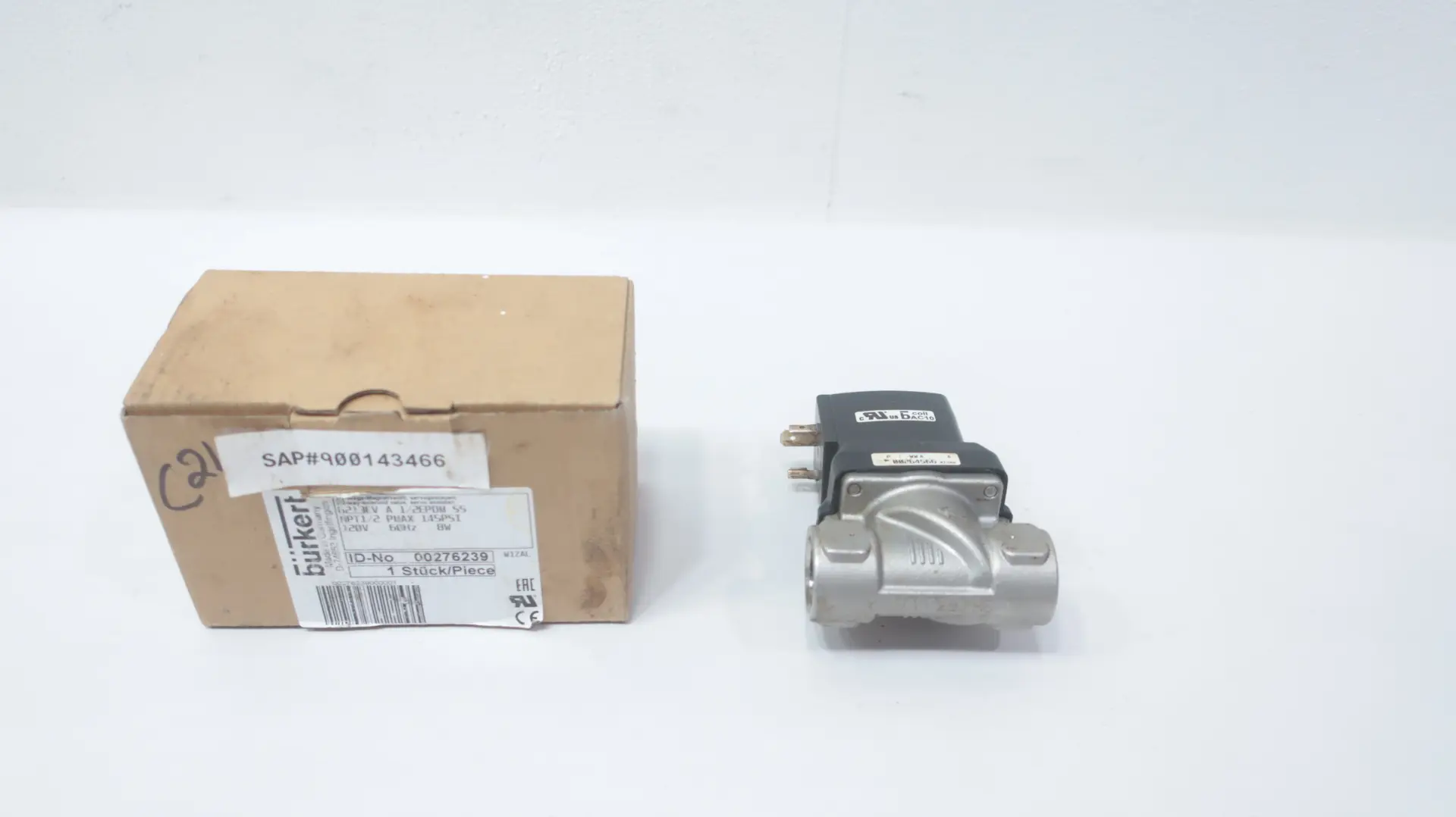 Produktfoto 1 von BURKERT 6213EV A 1/2EPDM SS
