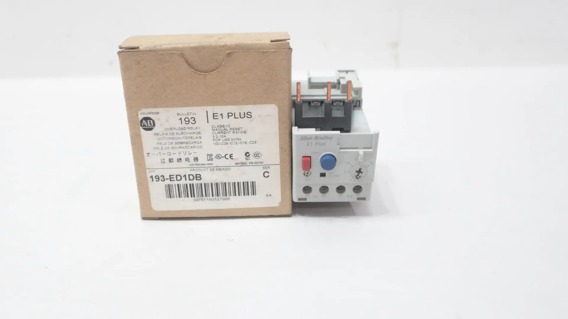 Produktfoto 1 von ALLEN BRADLEY 193-ED1DB