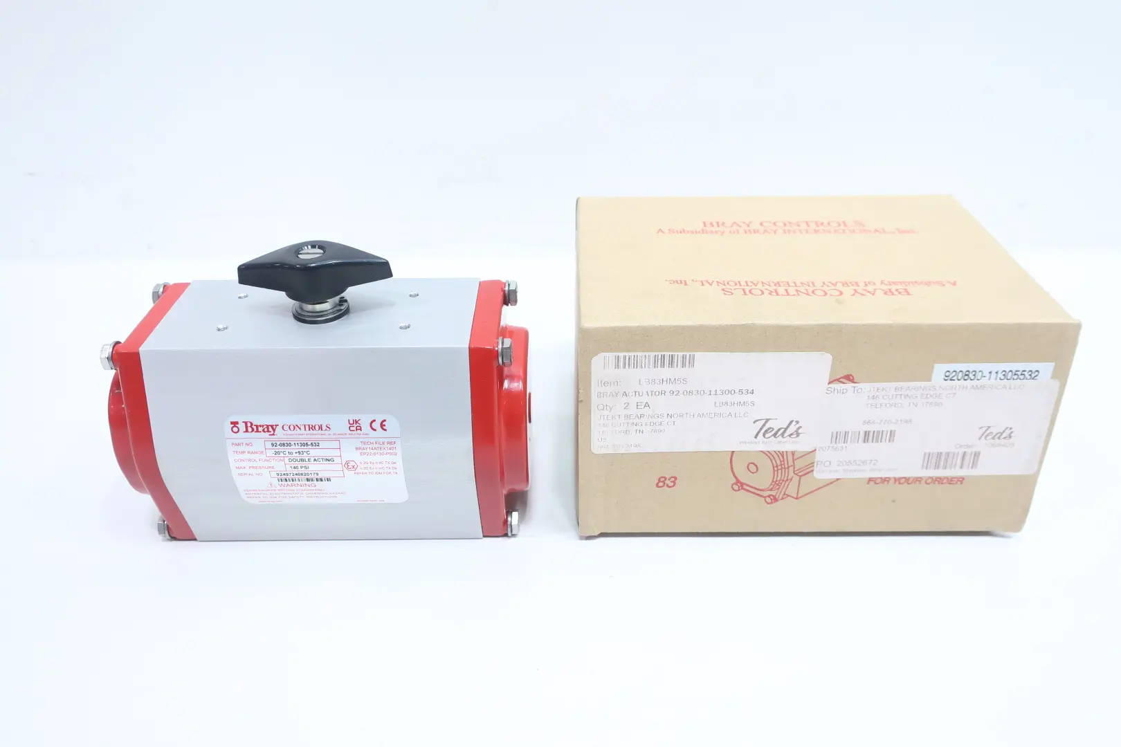 Produktfoto 1 von BRAY 92-0830-11305-532
