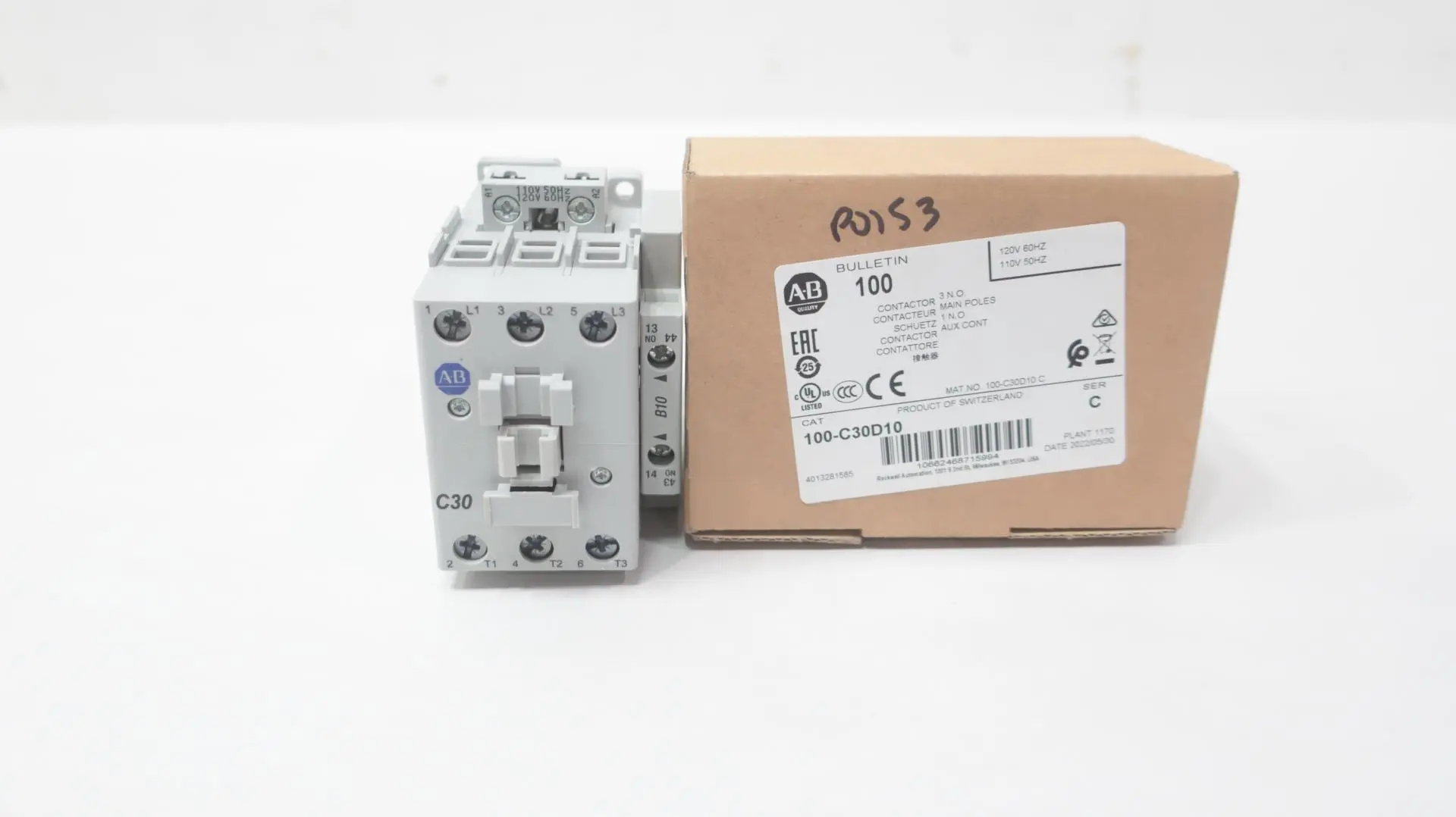 Produktfoto 1 von ALLEN BRADLEY 100-C30D10