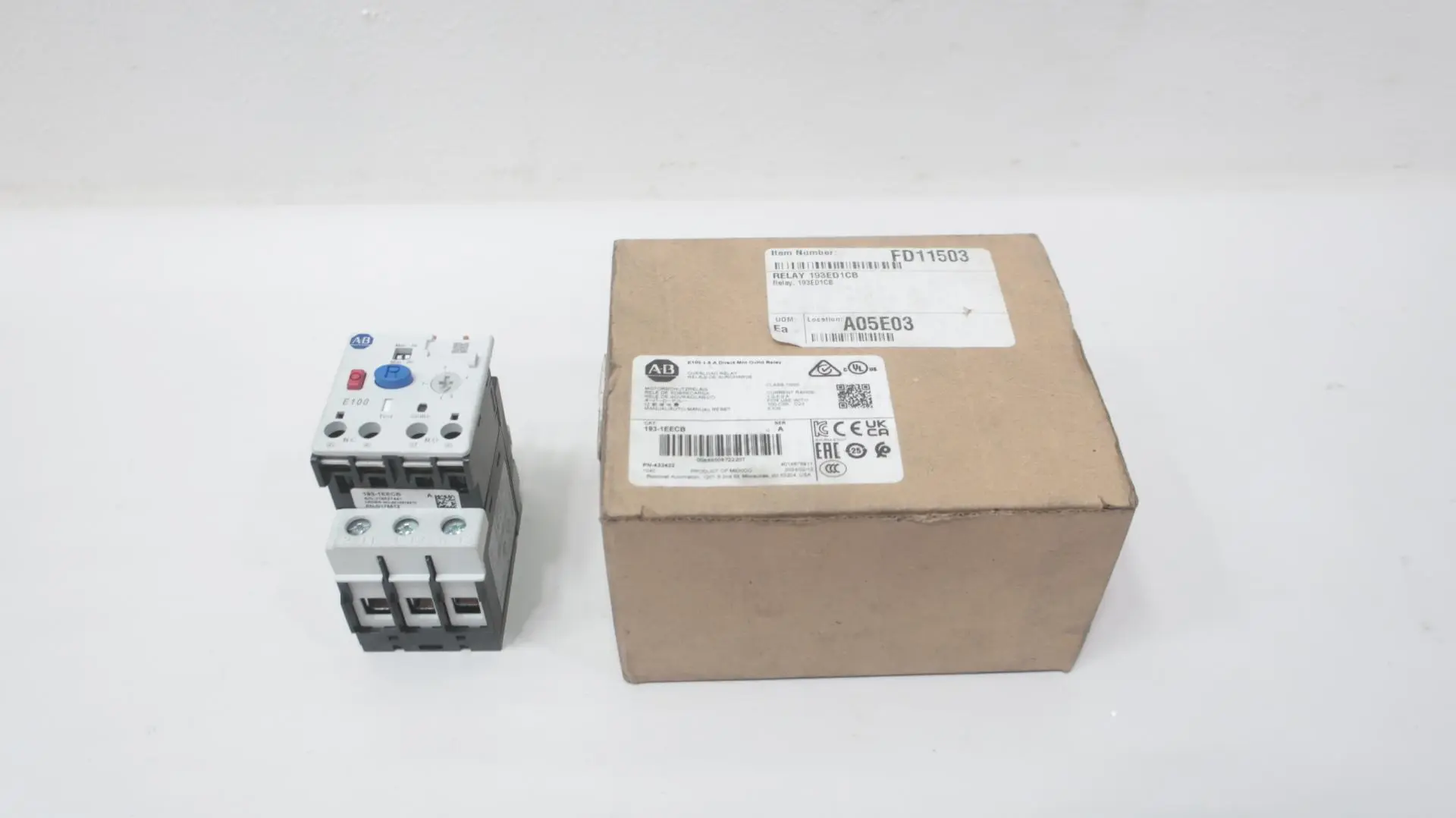 Produktfoto 1 von ALLEN BRADLEY 193-1EECB