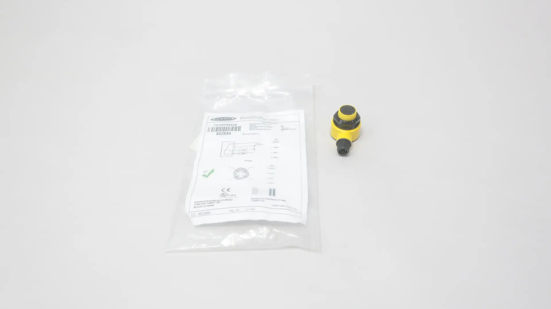 Produktfoto 1 von BANNER T18-2VPFF50IR-Q8 802694
