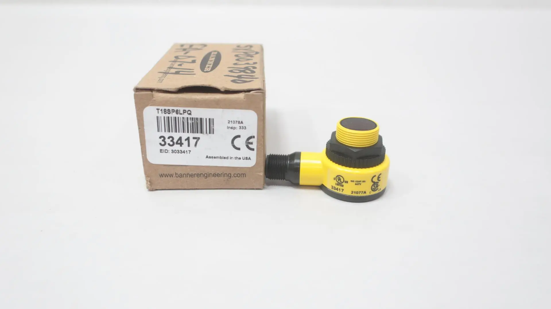 Produktfoto 1 von BANNER T18SP6LPQ 33417