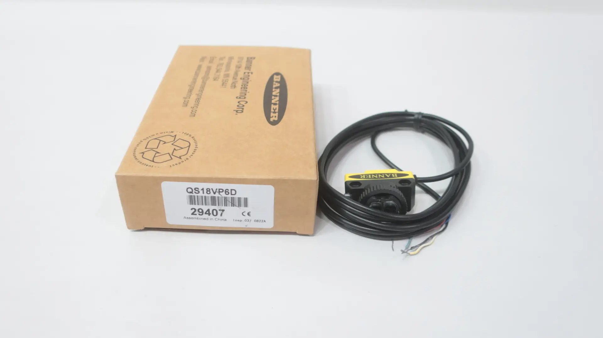 Produktfoto 1 von BANNER QS18VP6D 29407