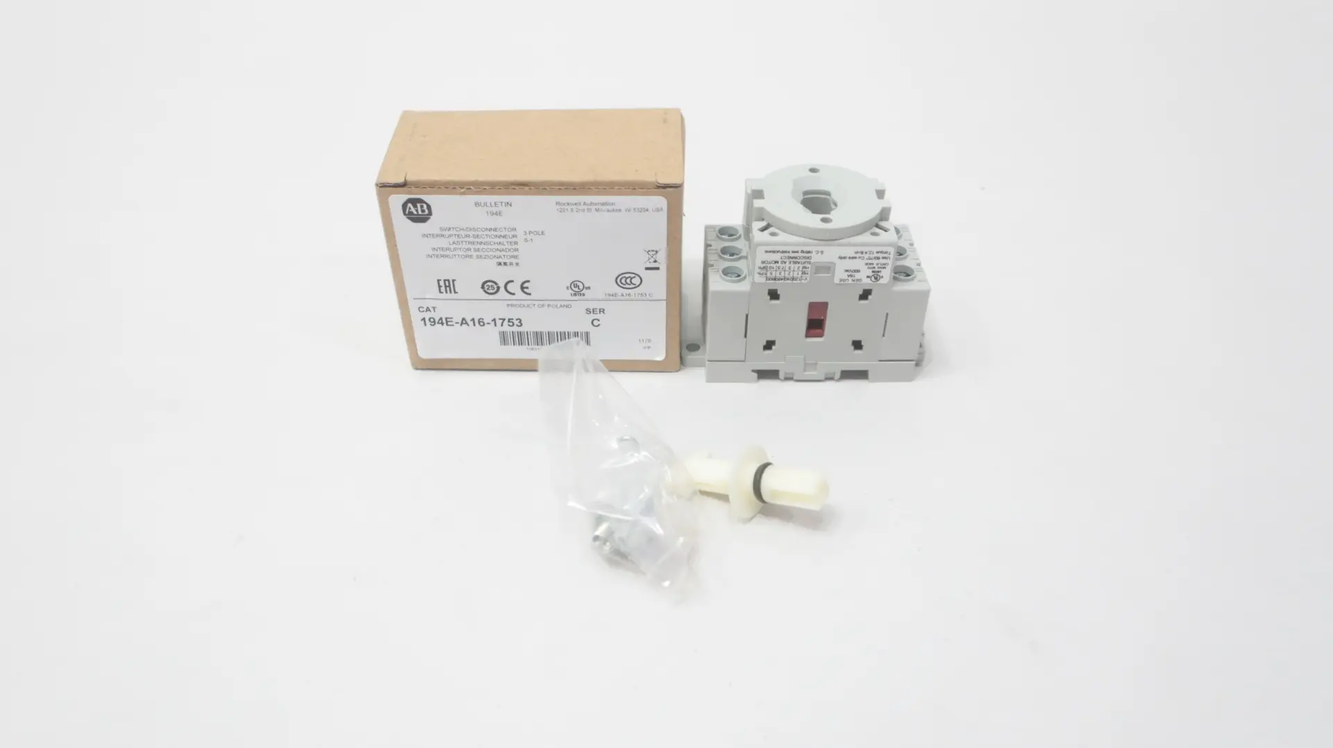 Produktfoto 1 von ALLEN BRADLEY 194E-A16-1753