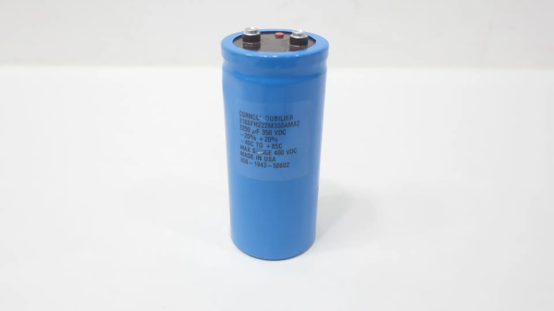 Produktfoto 1 von CORNELL DUBILIER 3188FH222M350AMA2