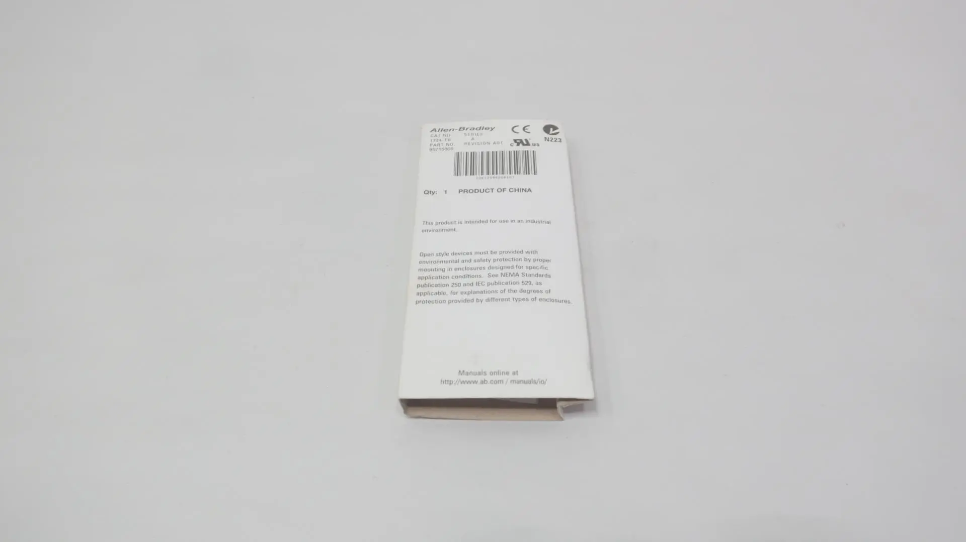 Produktfoto 1 von ALLEN BRADLEY 1734-TB