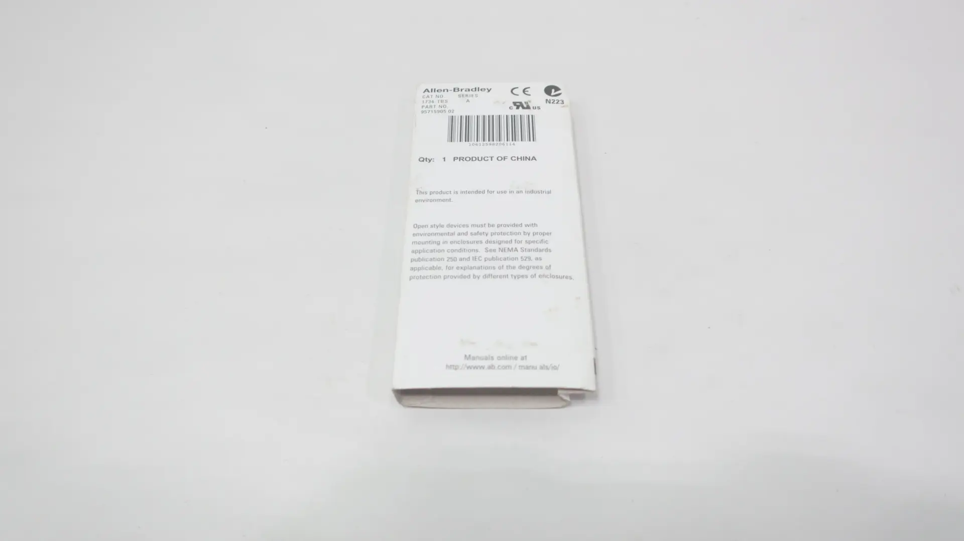 Produktfoto 1 von ALLEN BRADLEY 1734-TBS