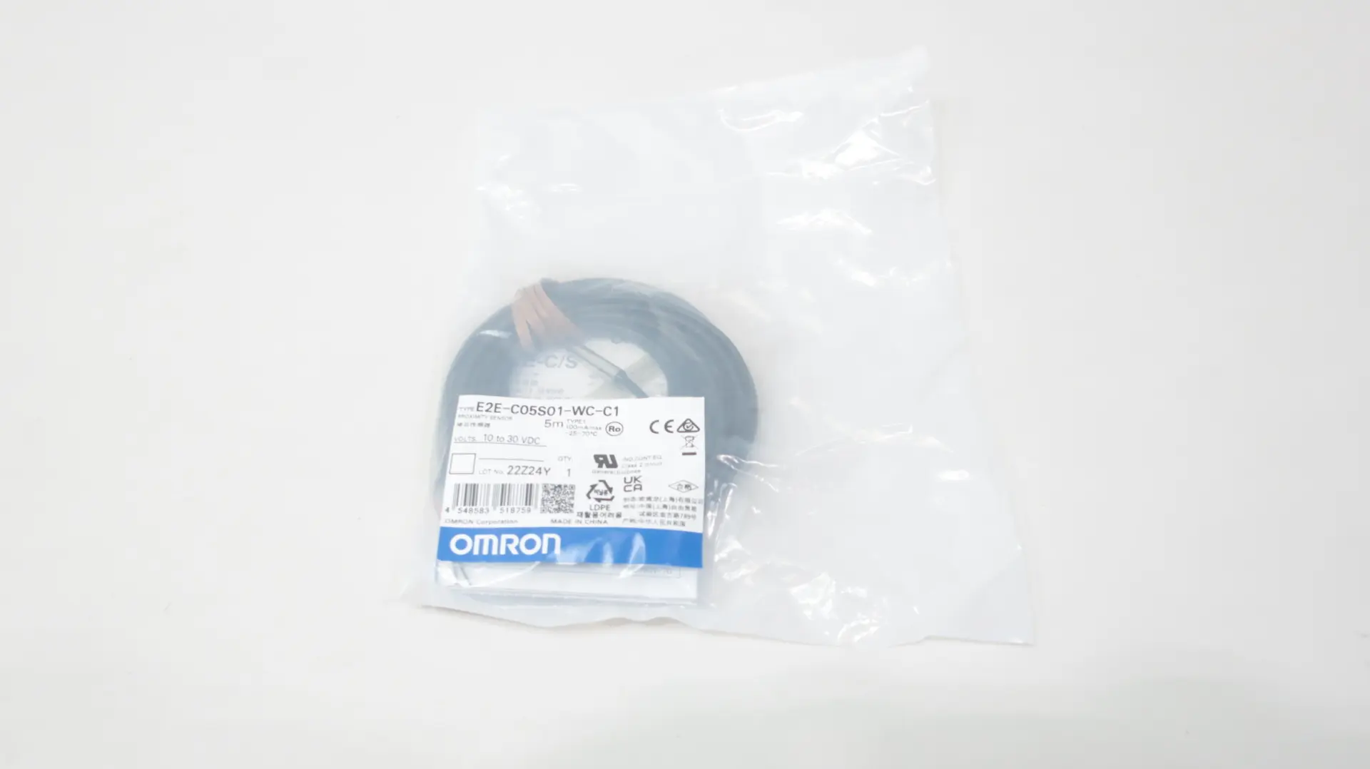 Produktfoto 1 von OMRON E2E-C05S01-WC-C1