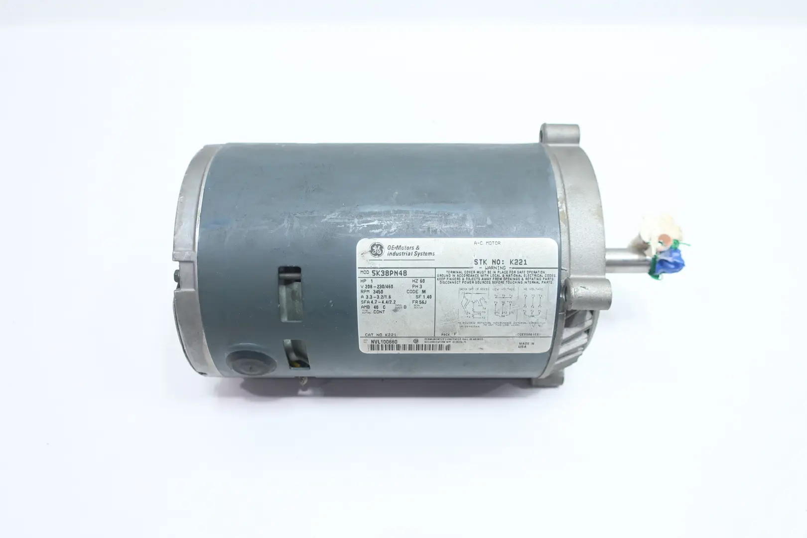 Produktfoto 1 von GENERAL ELECTRIC GE 5K38PN48 K221