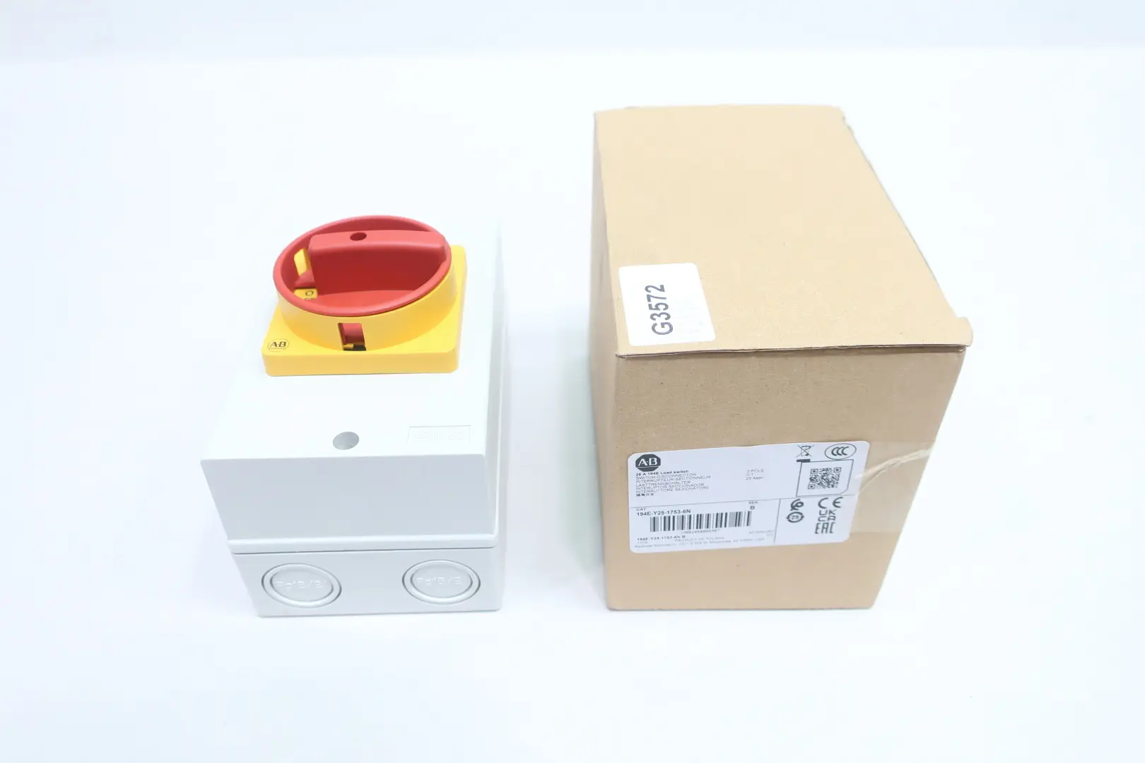 Produktfoto 1 von ALLEN BRADLEY 194E-Y25-1753-6N