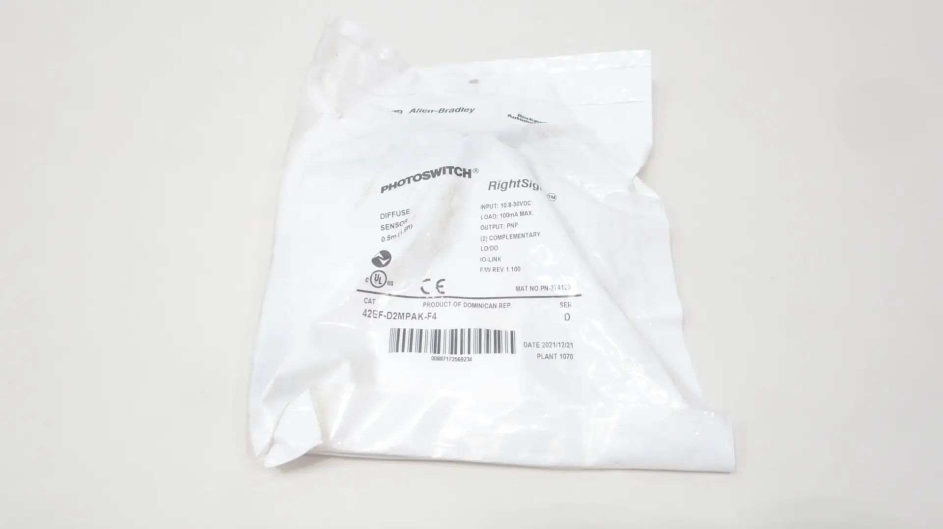 Produktfoto 1 von ALLEN BRADLEY 42EF-D2MPAK-F4
