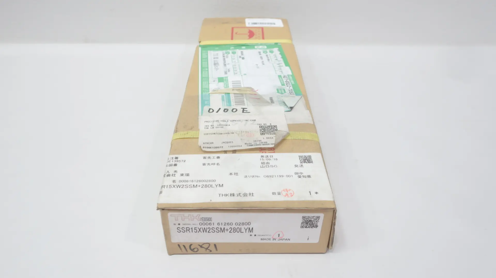 Produktfoto 1 von THK SSR15XW2SSM+280LYM