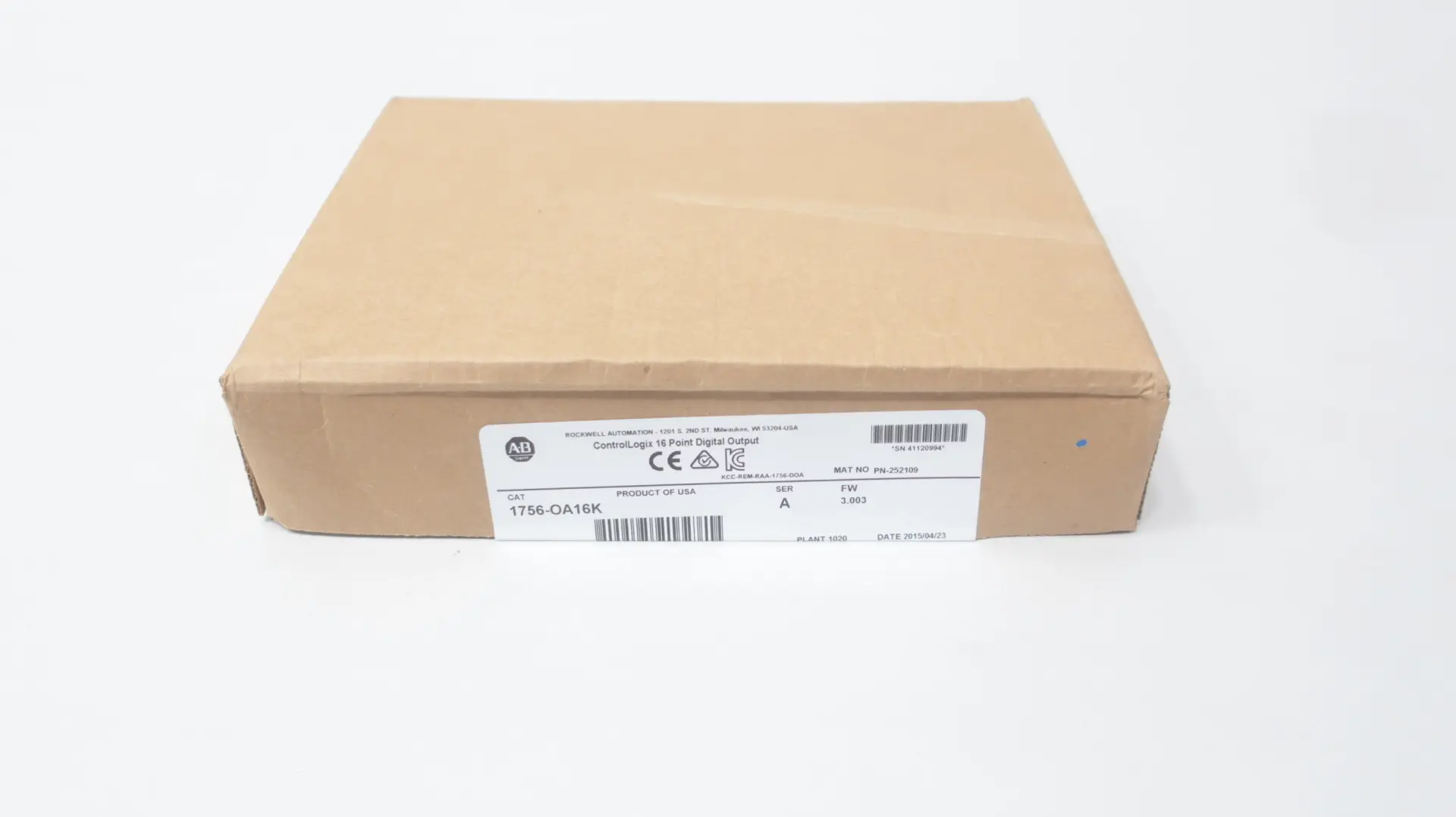 Produktfoto 1 von ALLEN BRADLEY 1756-OA16K