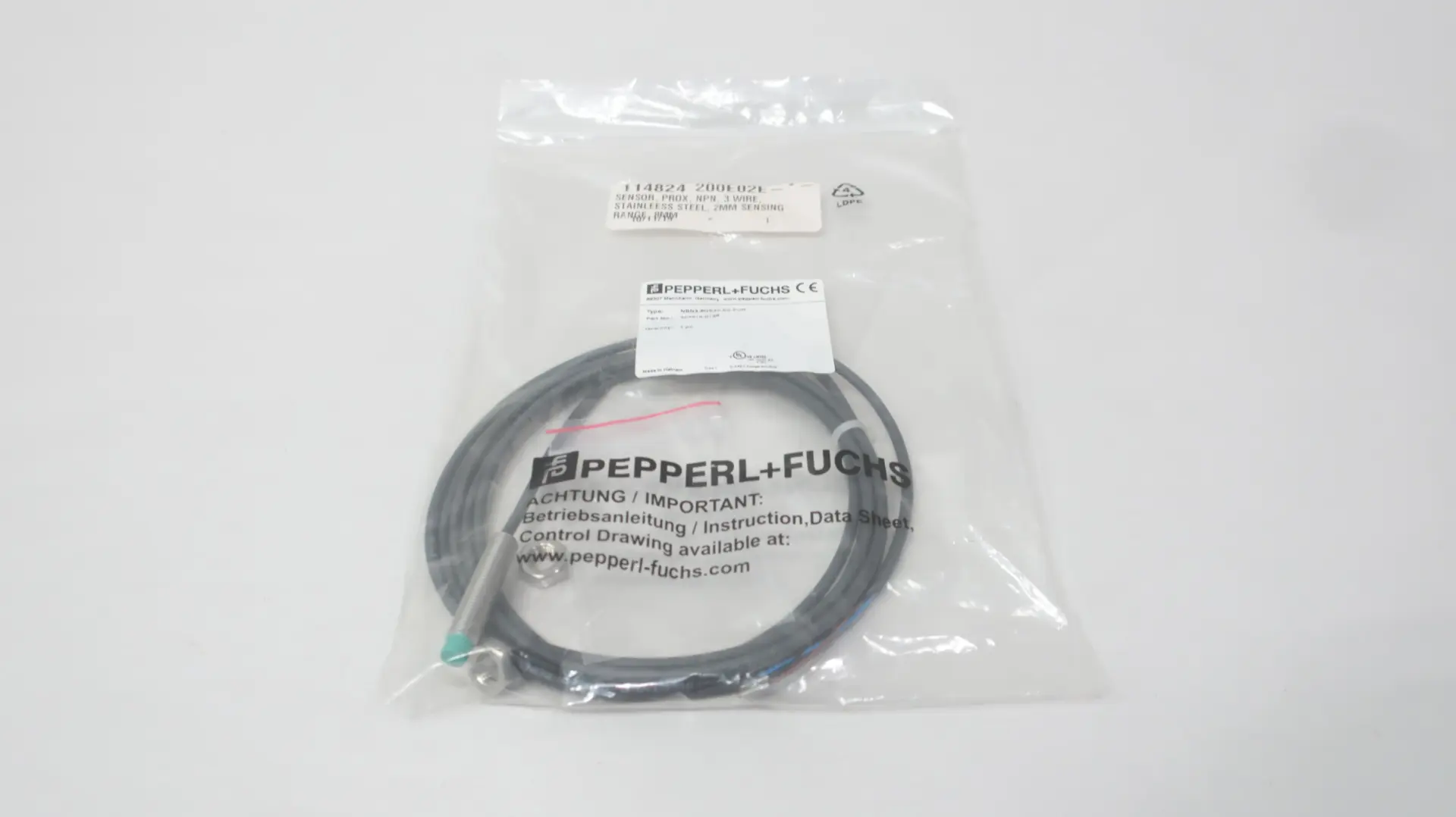 Produktfoto 1 von PEPPERL FUCHS NBN3-8GS40-E0-PUR