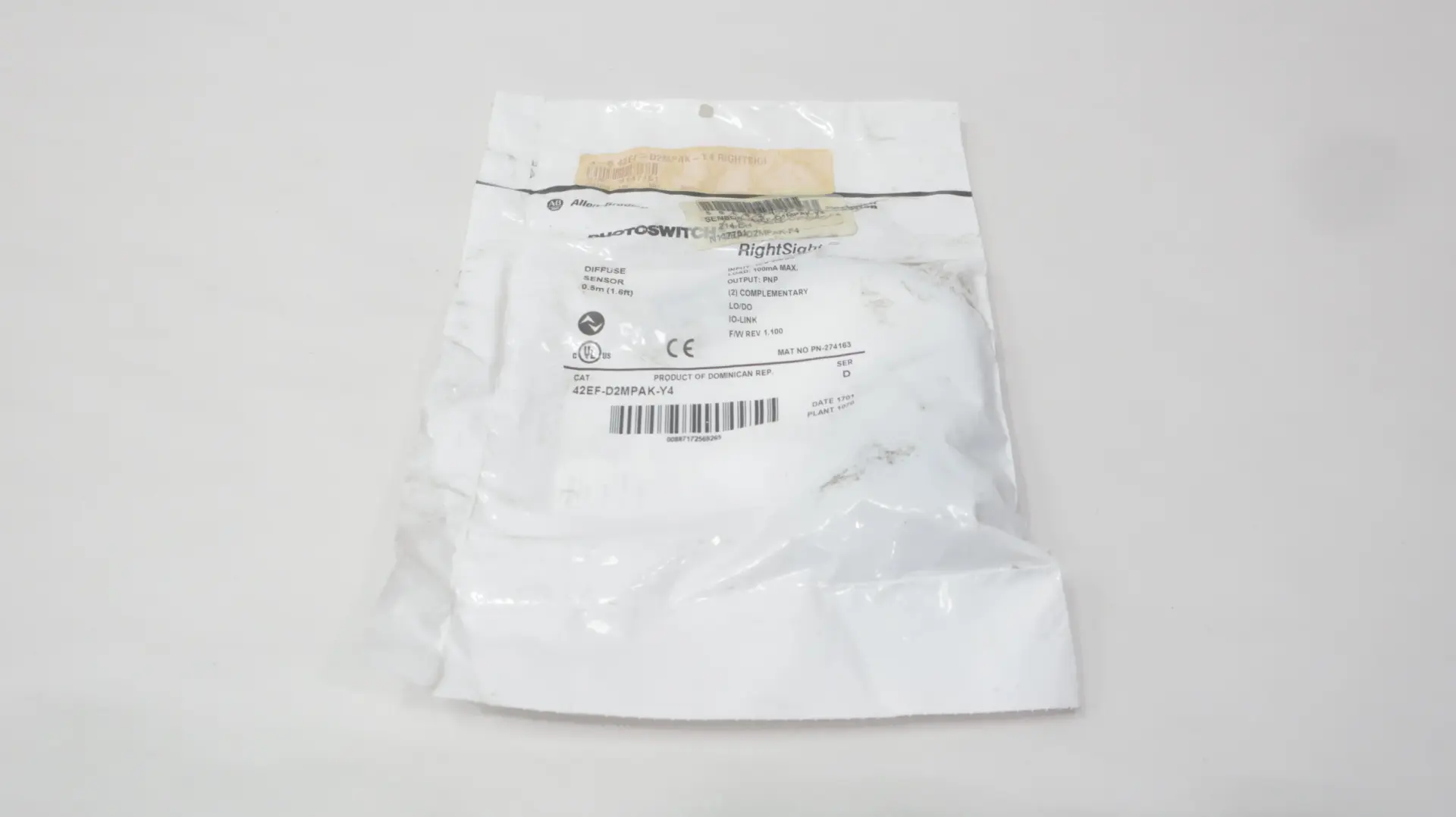 Produktfoto 1 von ALLEN BRADLEY 42EF-D2MPAK-Y4