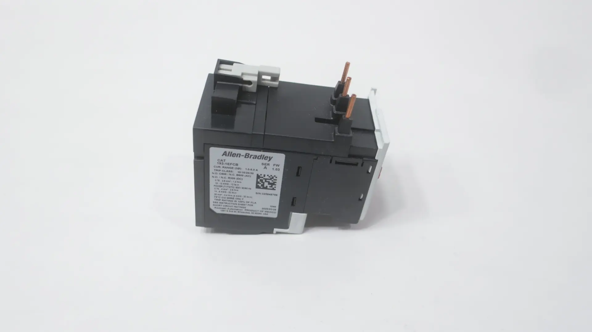 Produktfoto 1 von ALLEN BRADLEY 193-1EFCB