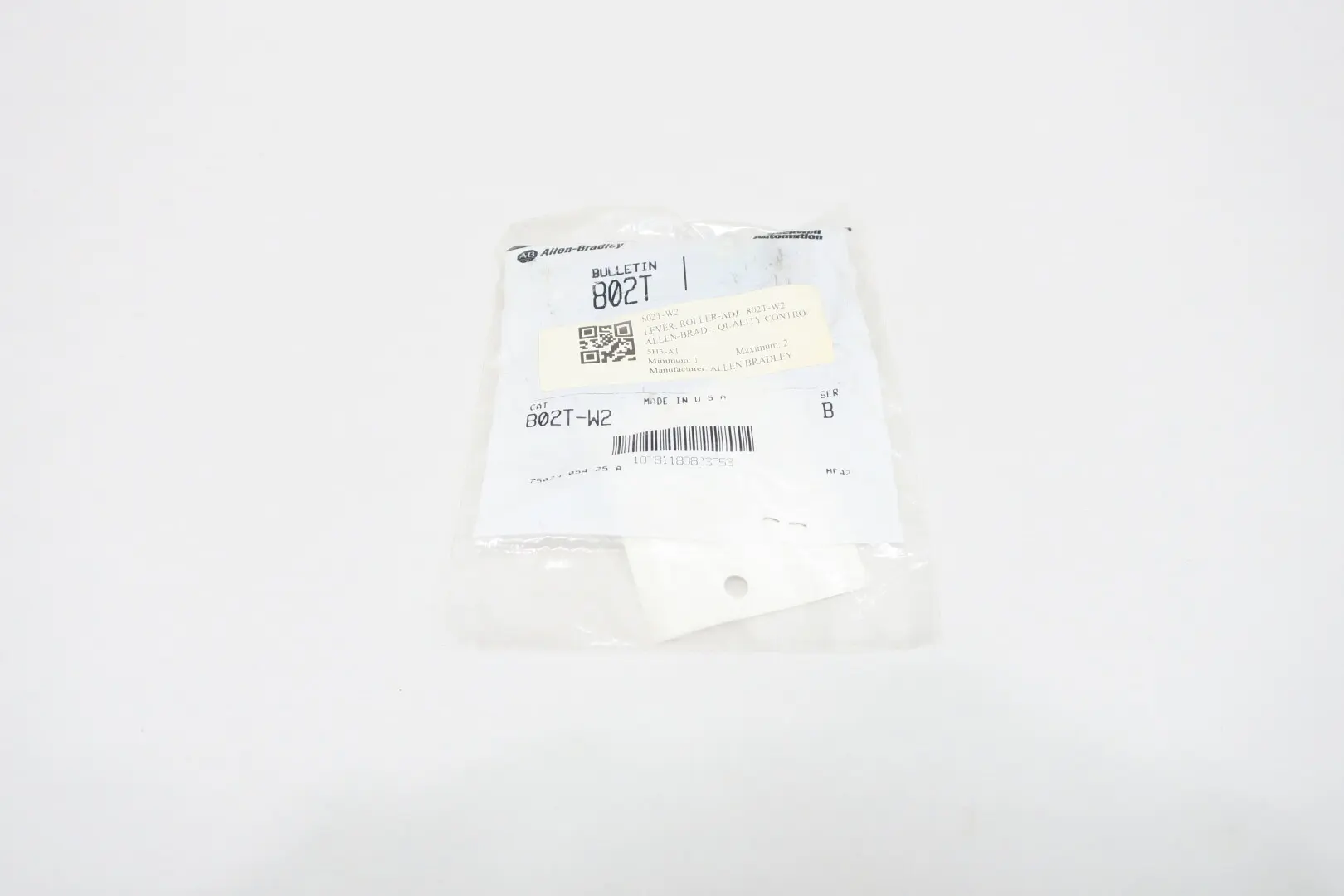 Produktfoto 1 von ALLEN BRADLEY 802T-W2