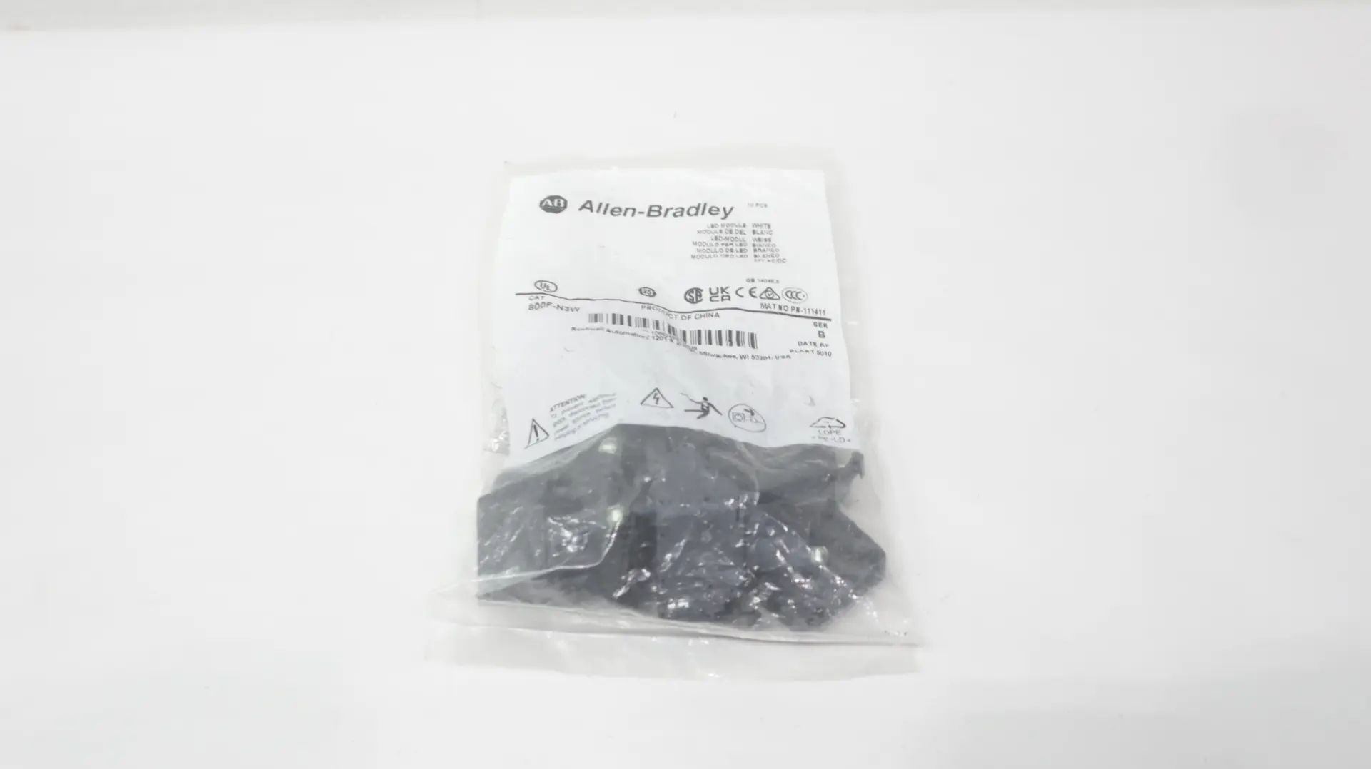 Produktfoto 1 von ALLEN BRADLEY 800F-N3W