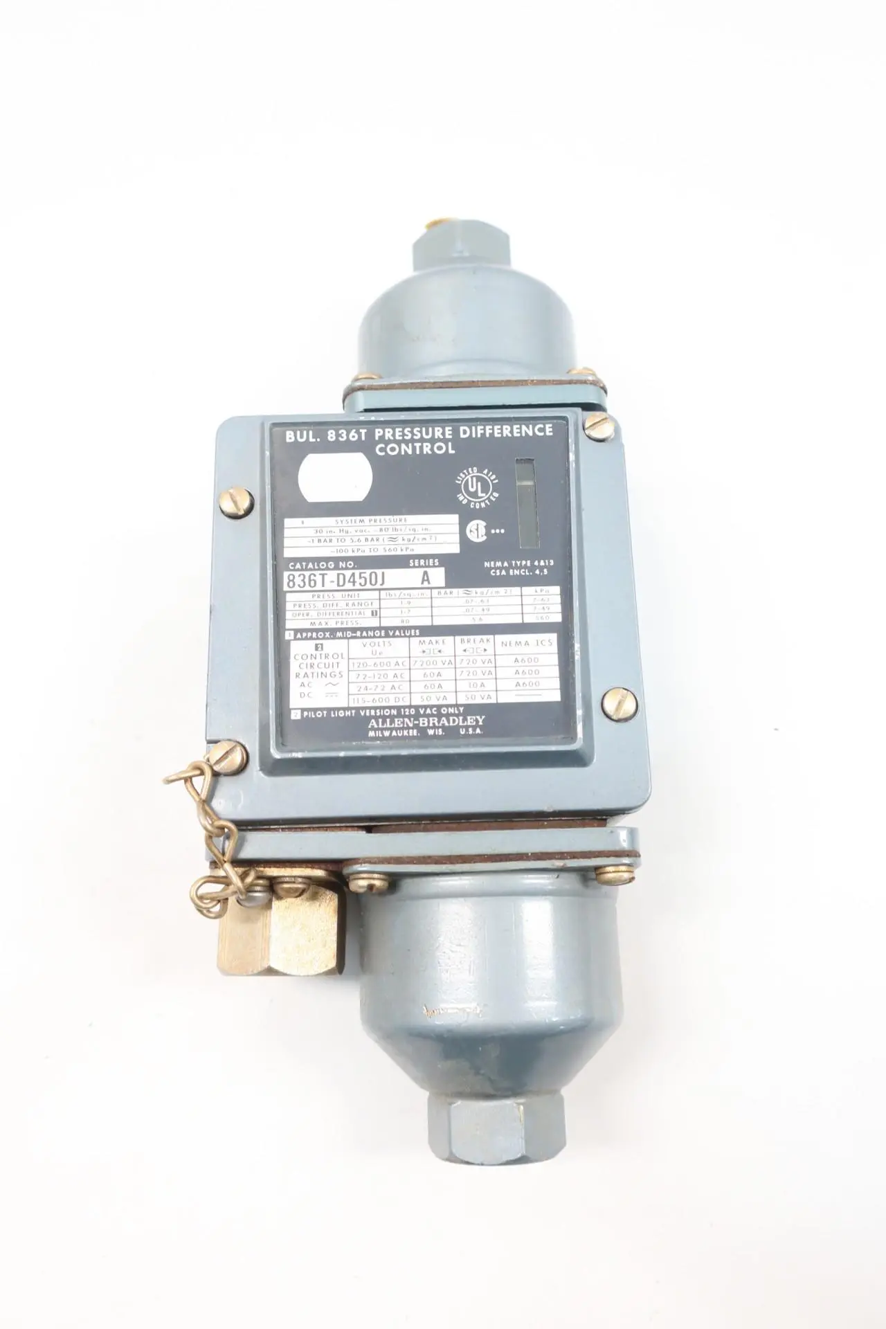 Produktfoto 1 von ALLEN BRADLEY 836T-D450J