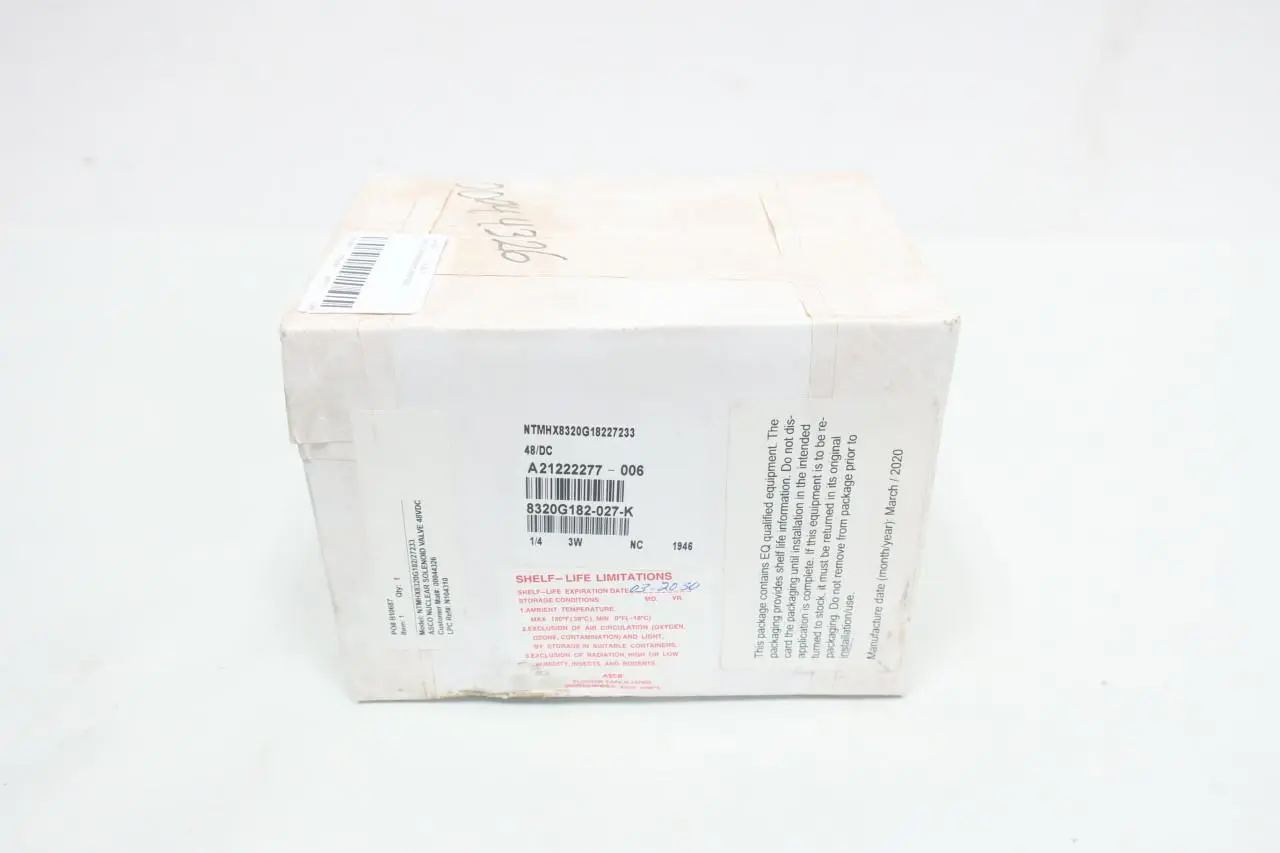 Produktfoto 1 von ASCO NTMHX8320G18227233