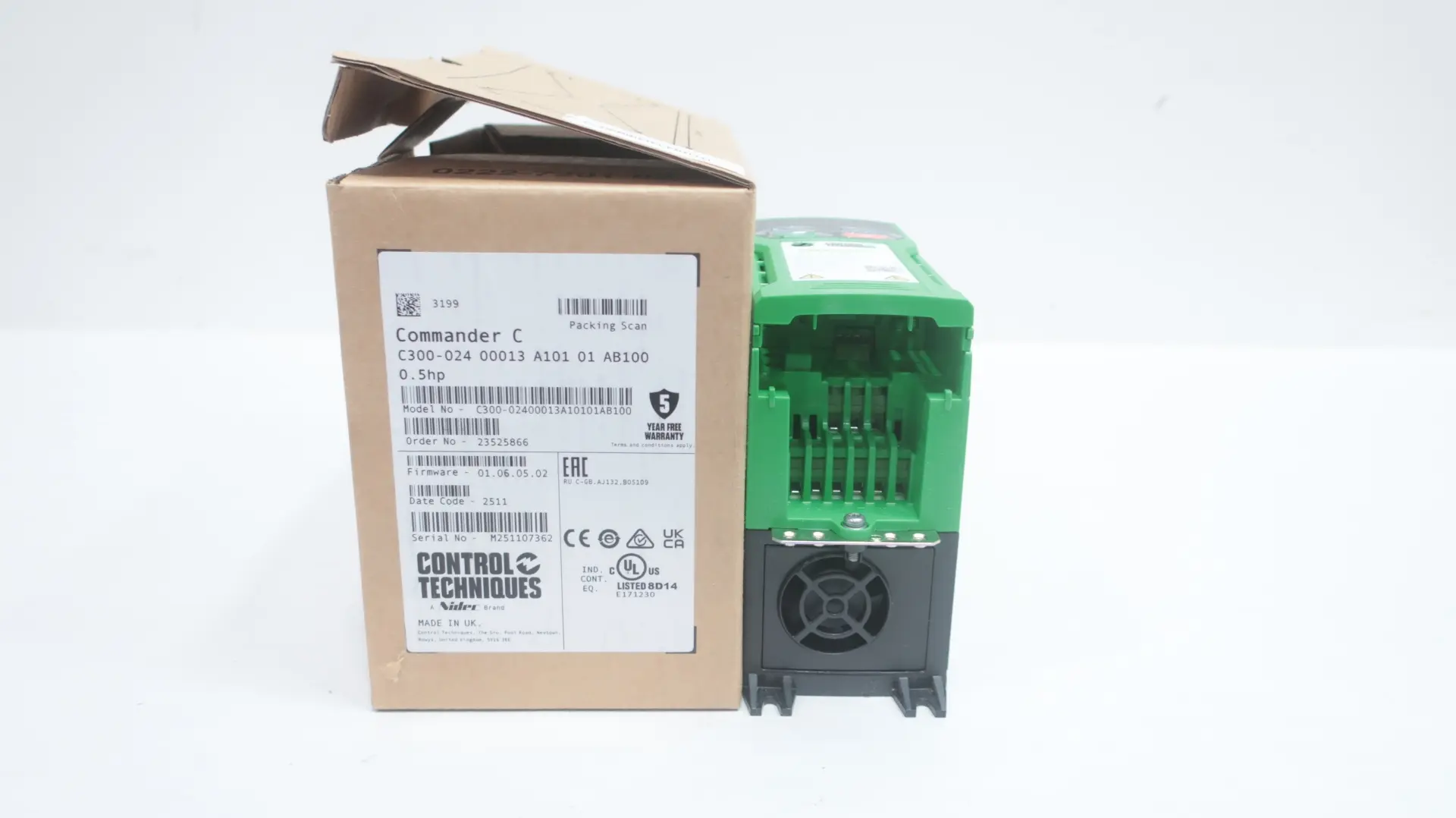 Produktfoto 1 von CONTROL TECHNIQUES C300-02400013A10101AB100