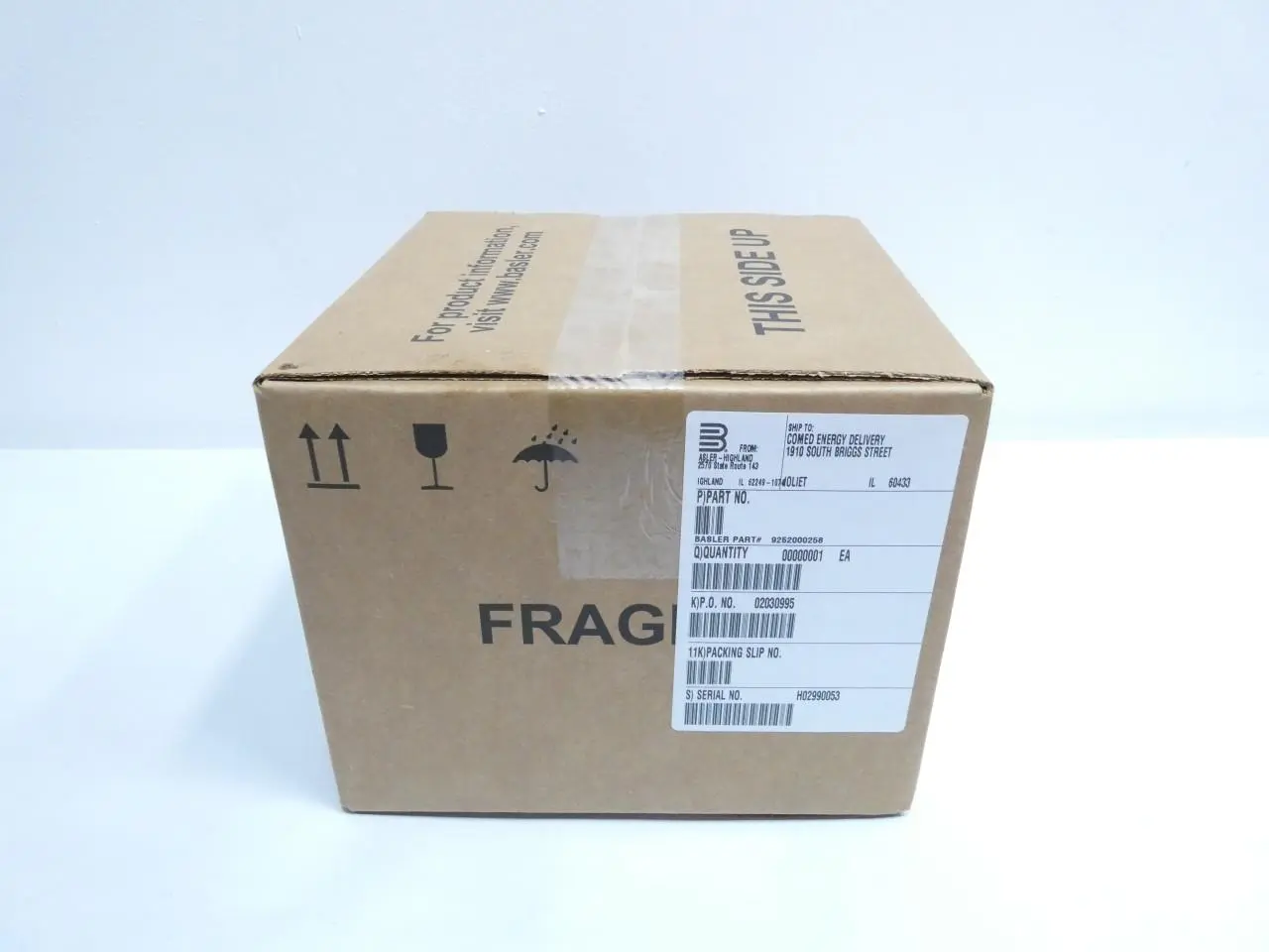 Produktfoto 1 von BASLER ELECTRIC BE1-50/51B 9252000258