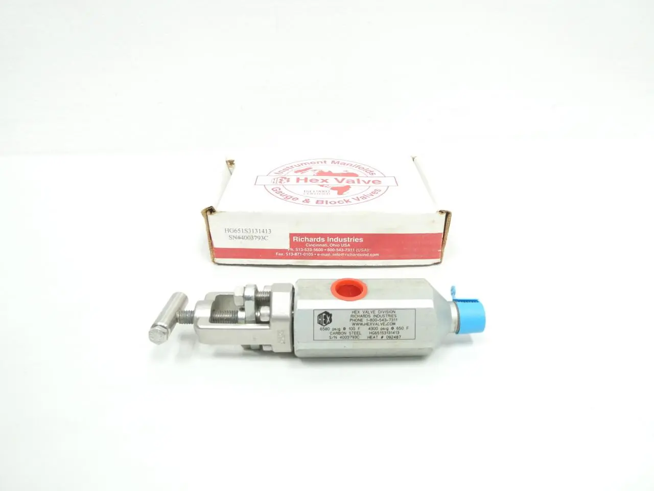 HEX VALVE HG651S3131413