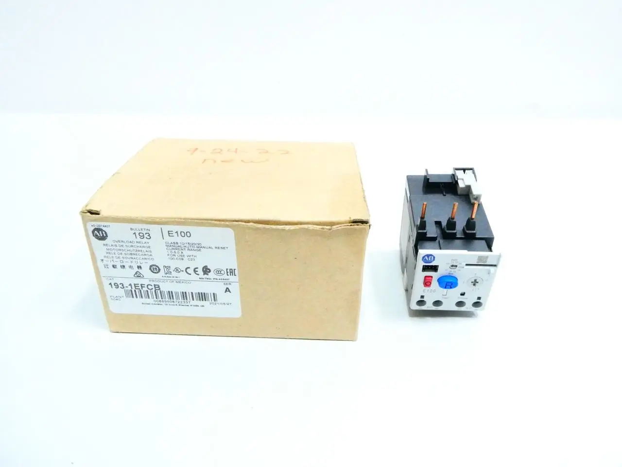 Produktfoto 1 von ALLEN BRADLEY 193-1EFCB