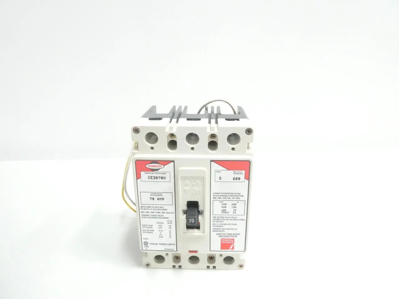 FEDERAL PIONEER CE3070H