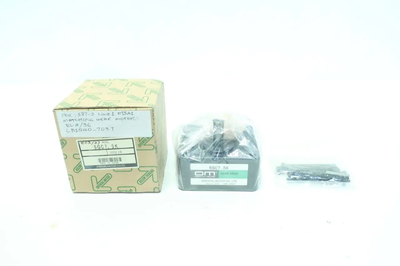 Produktfoto 1 von ORIENTAL MOTOR 5GC7.5K